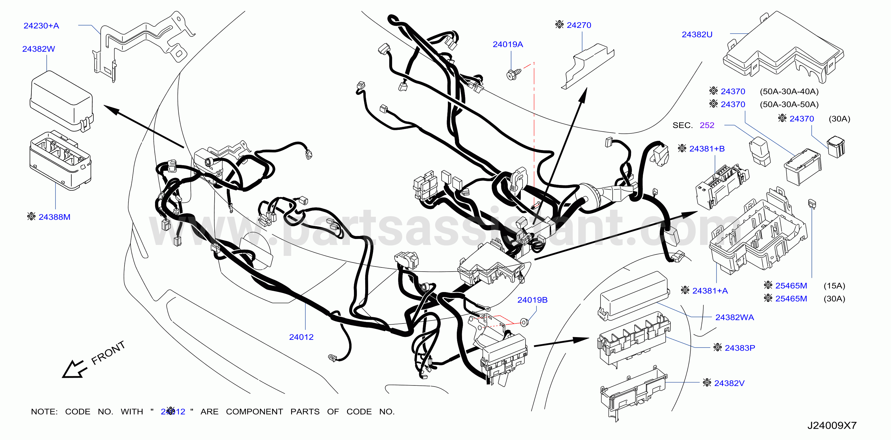 Wiring Engine Room
