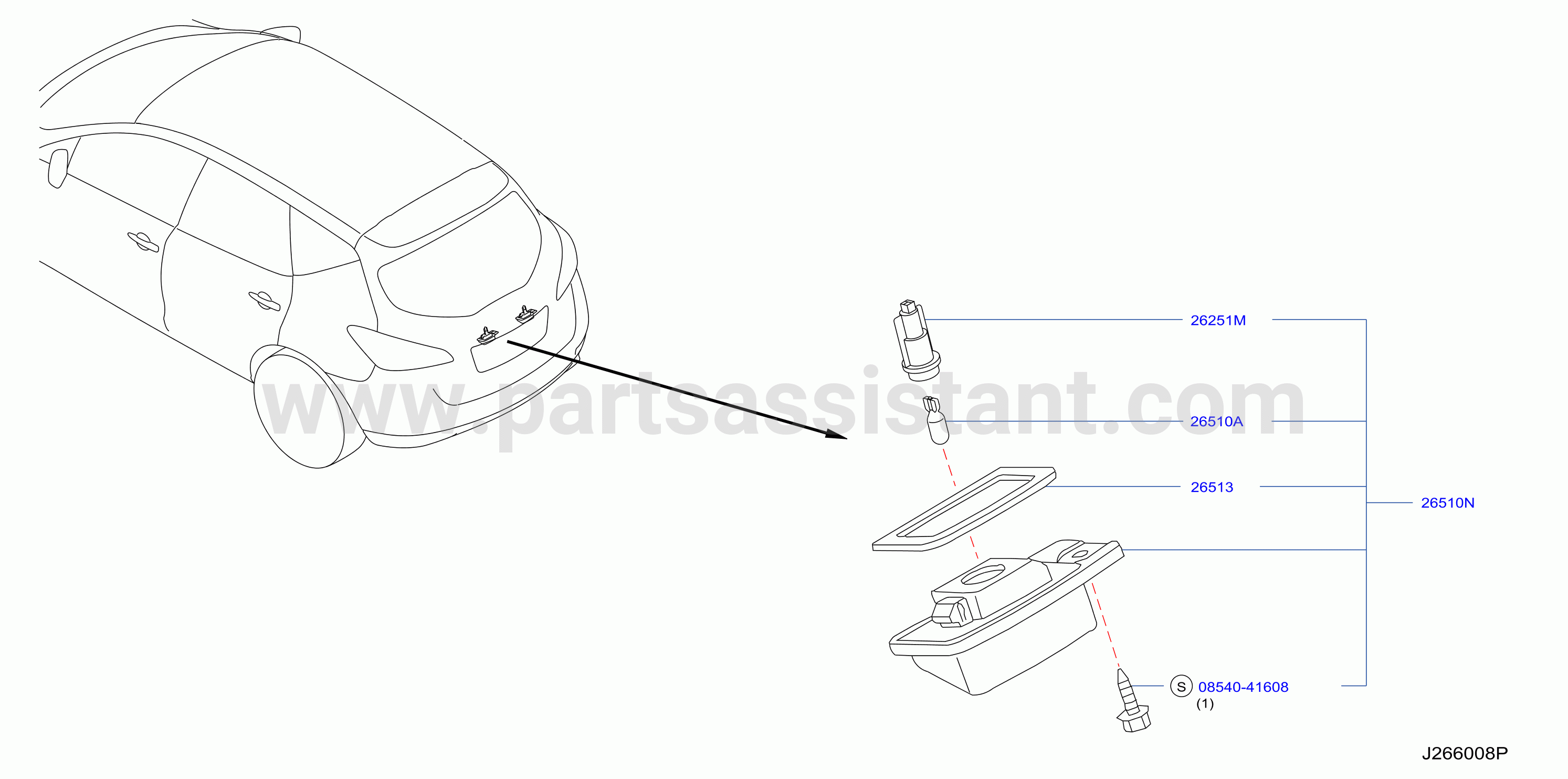 Licence Plate Lamp