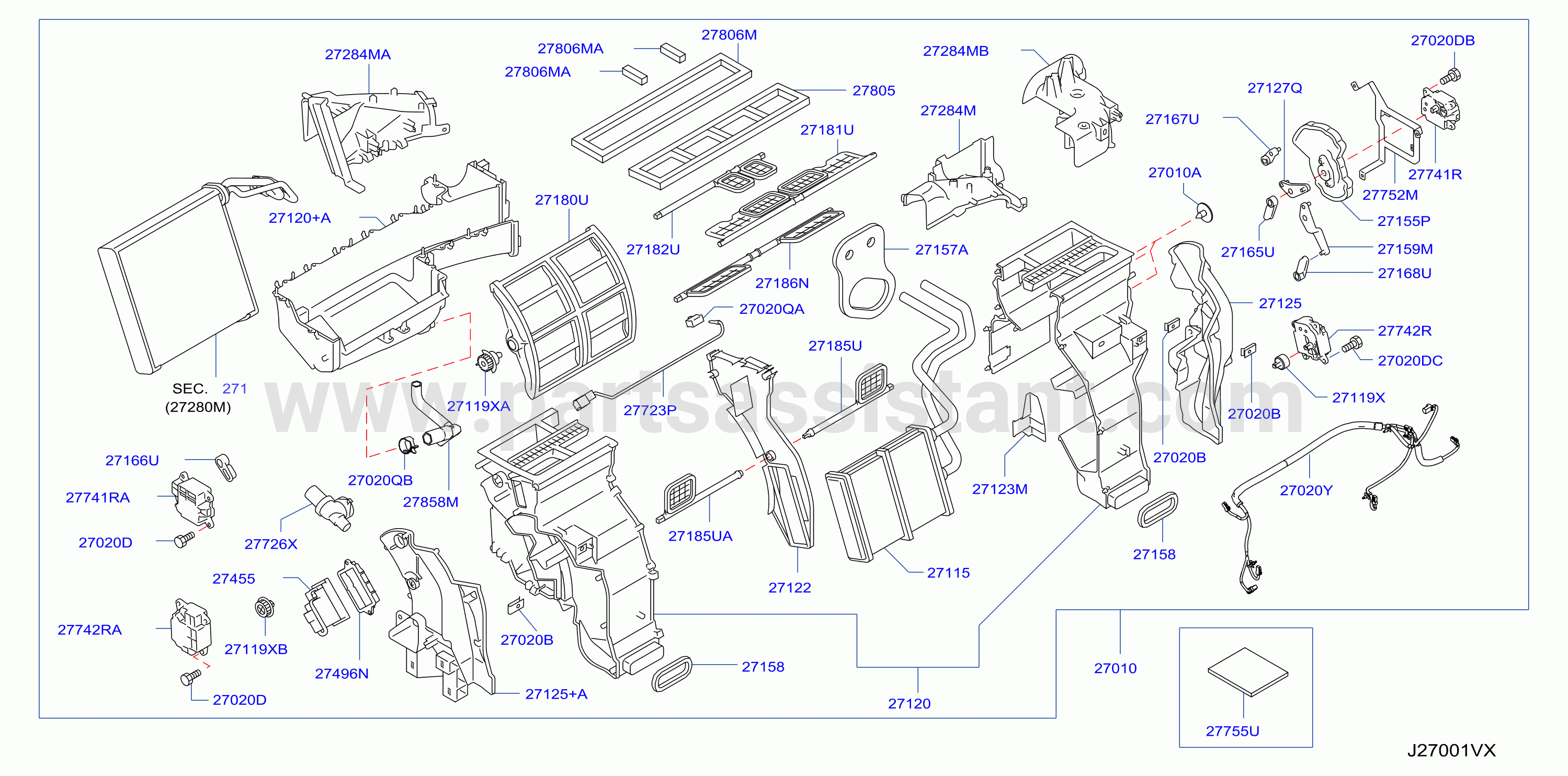 Heater Blower Unit Heater Fr