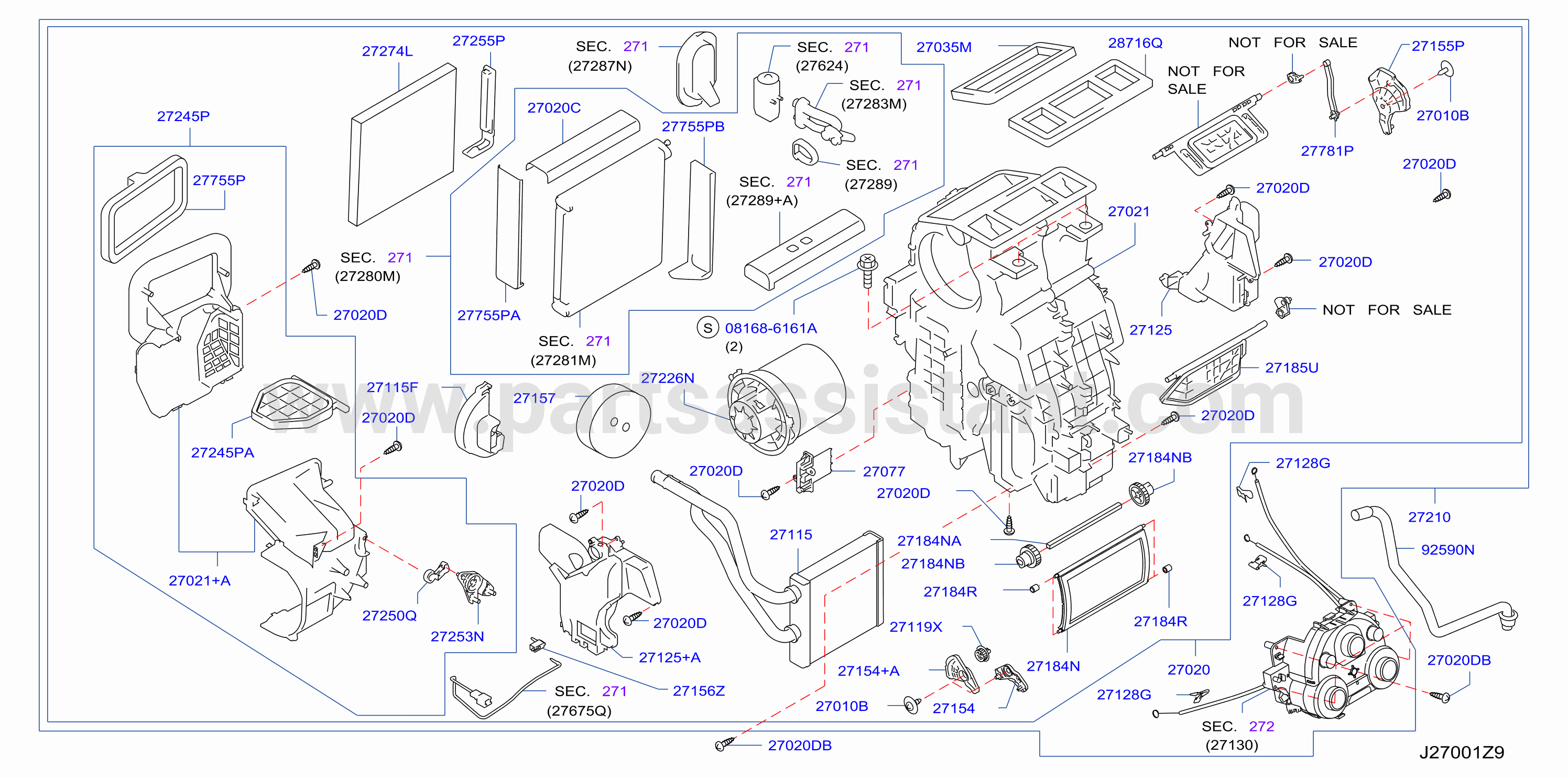 Heater Blower Unit Heater Fr
