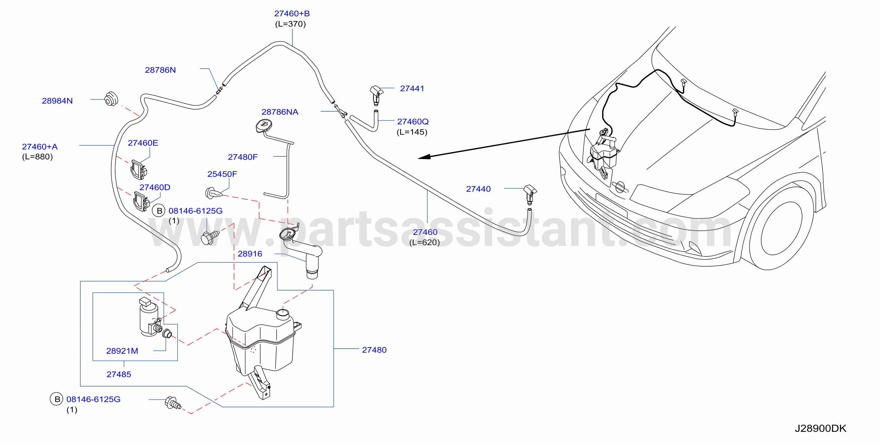Windshield Washer Sed