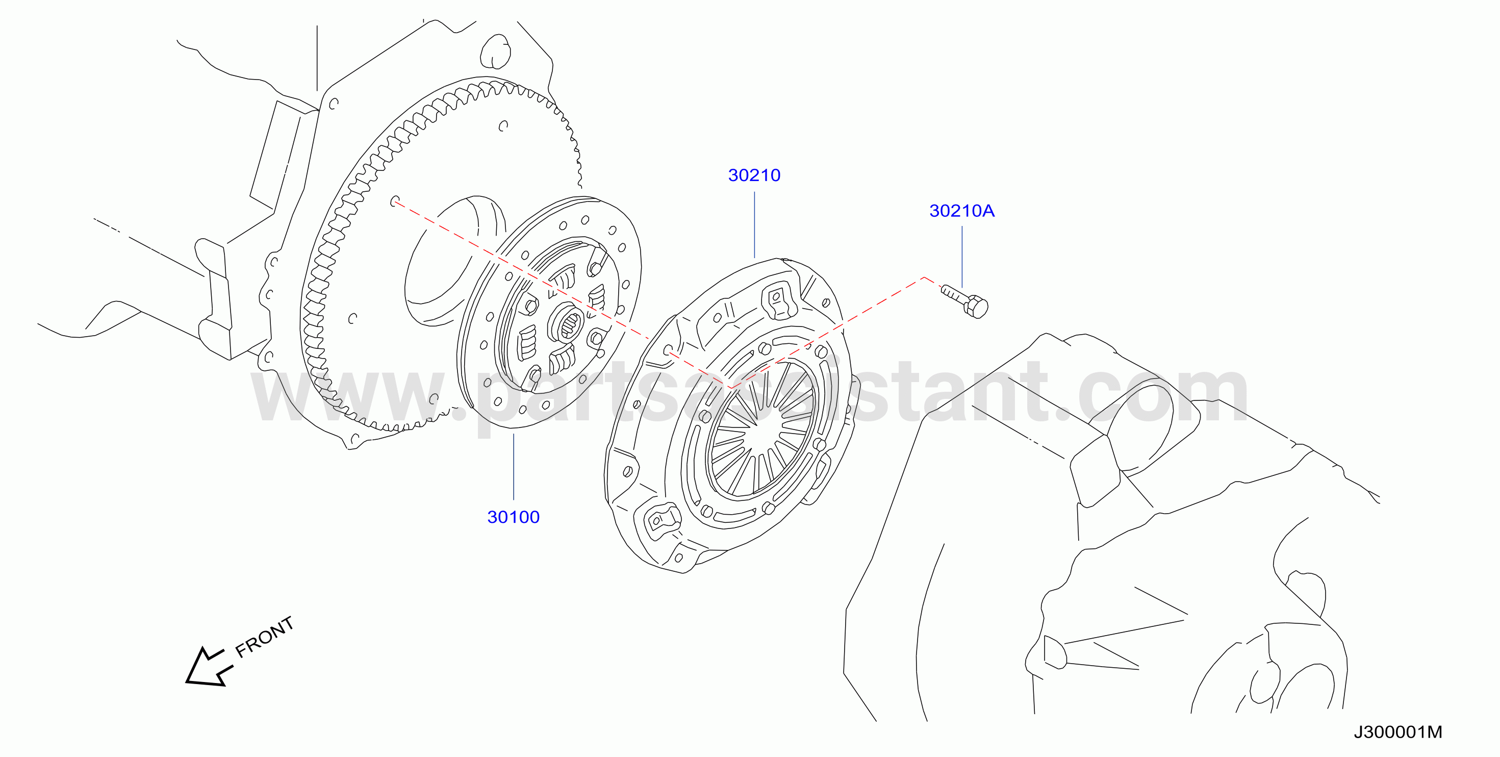 Clutch Cover Disc Release Parts