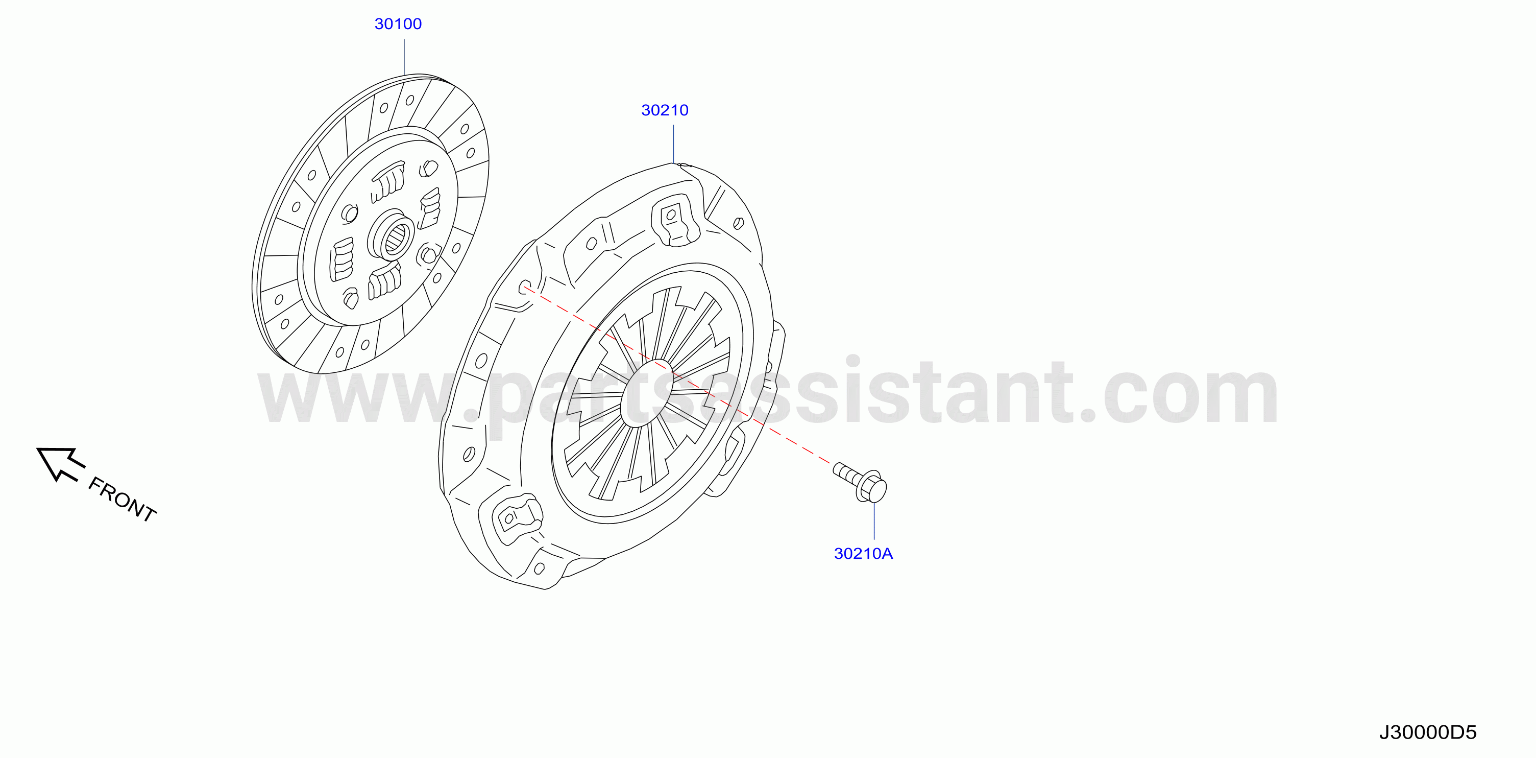 Clutch Cover Disc Release Parts