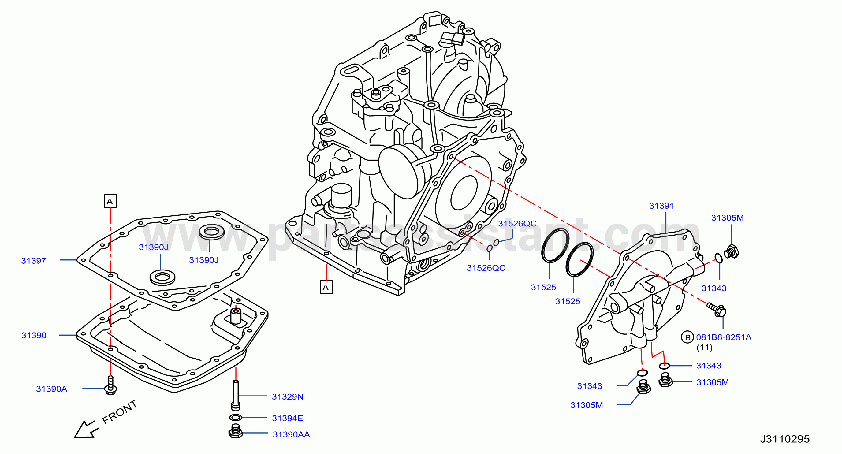 Torque Converter Housing Case Converter Housing