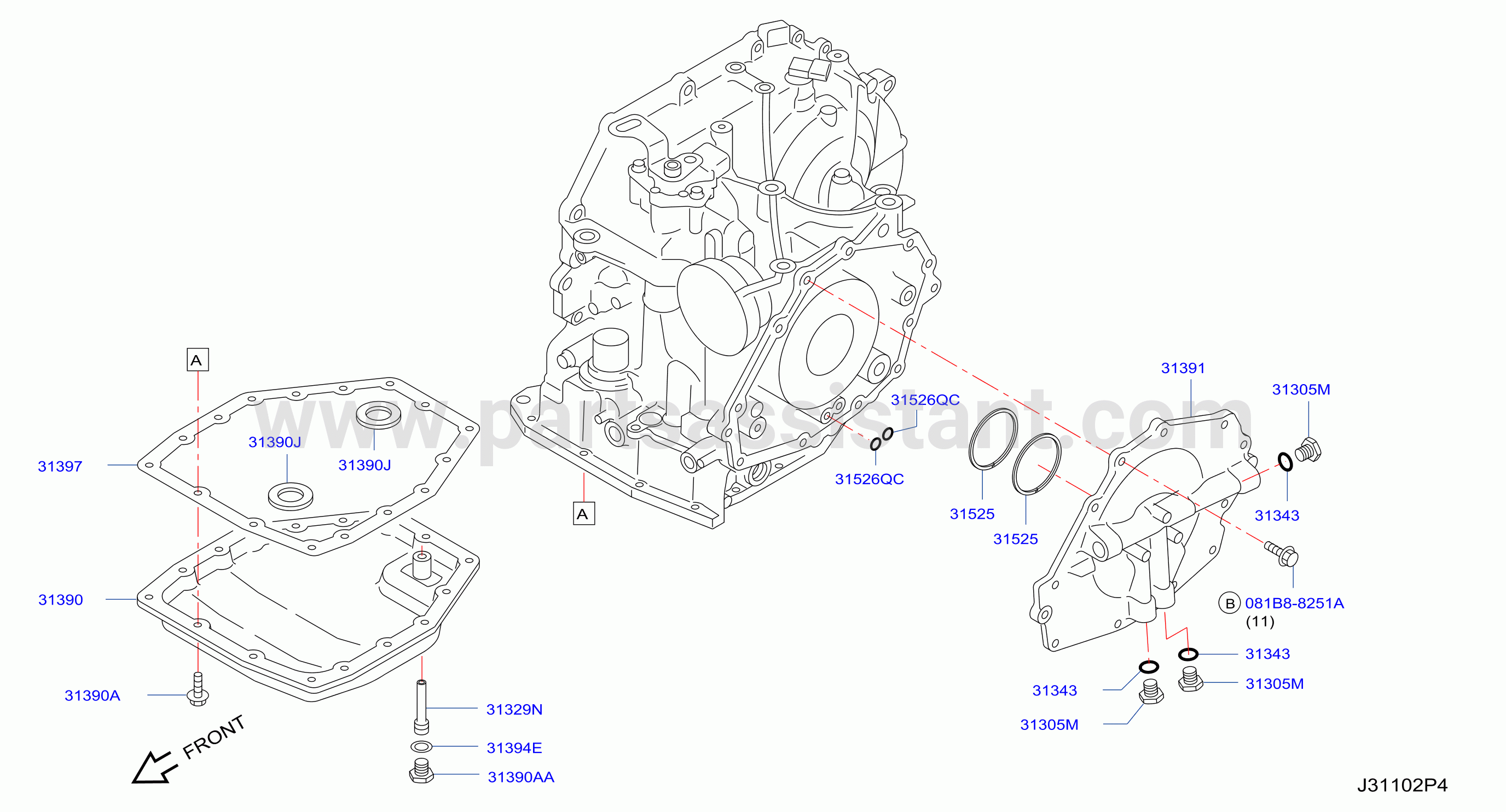 Torque Converter Housing Case Converter Housing