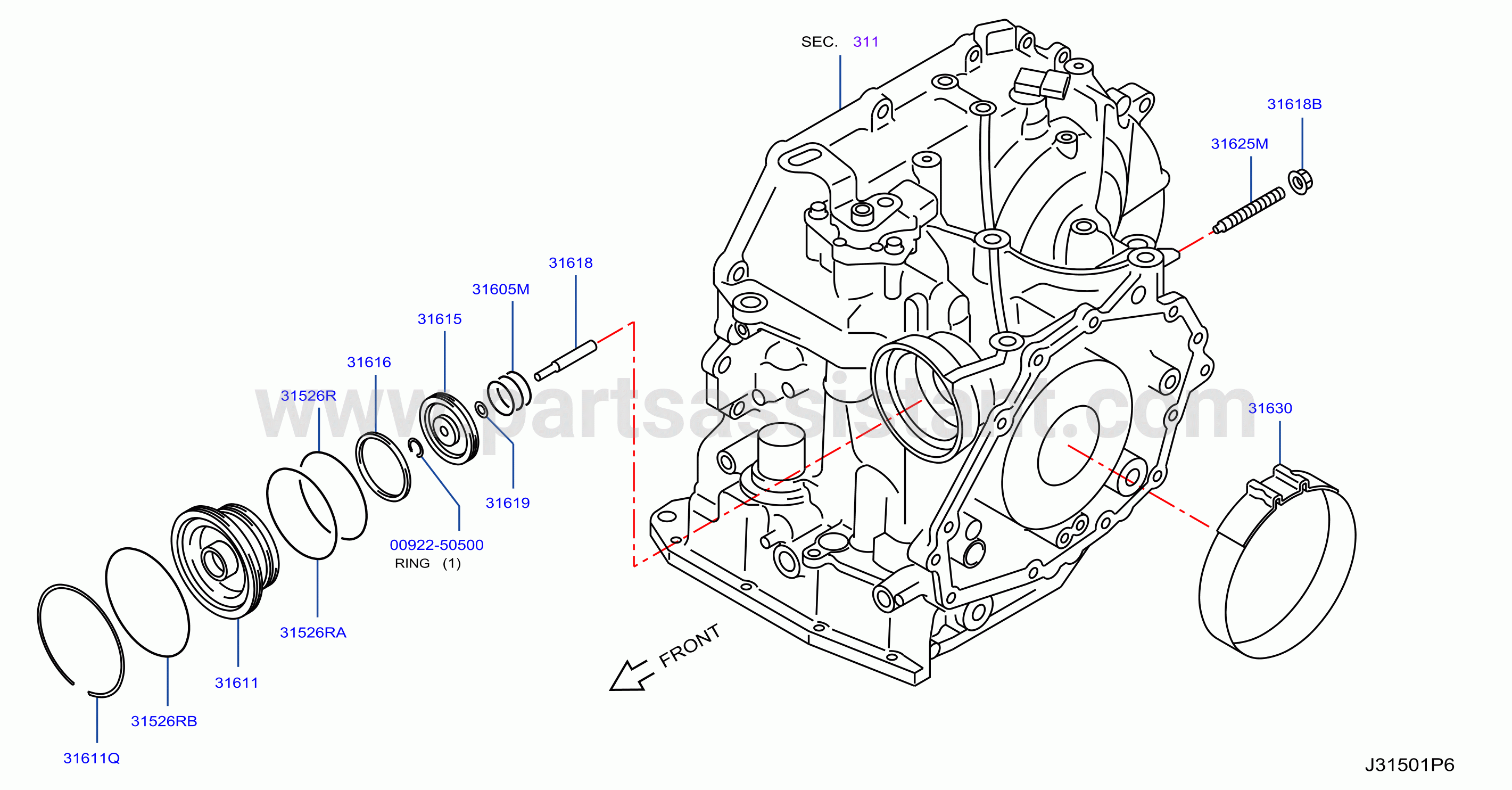 Clutch Band Servo Servo Parts