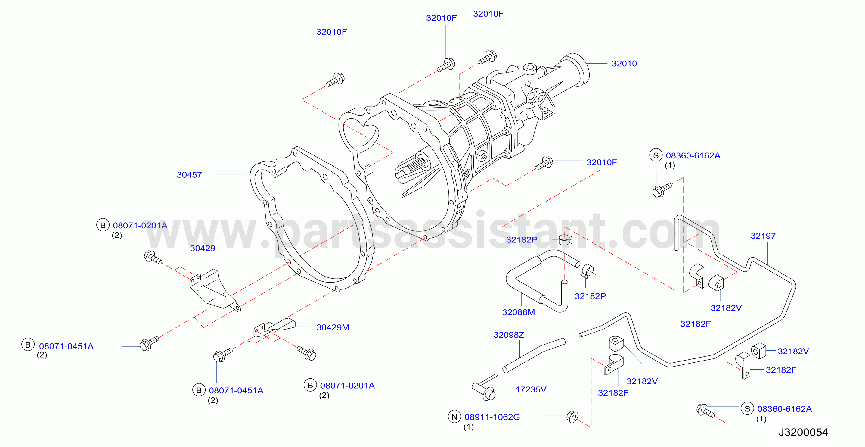 Manual Transmission Transaxle Fitting