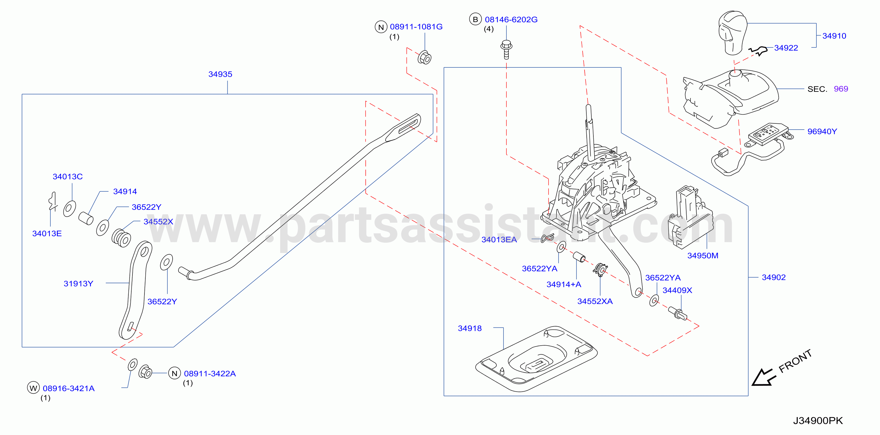 Auto Transmission Control Device