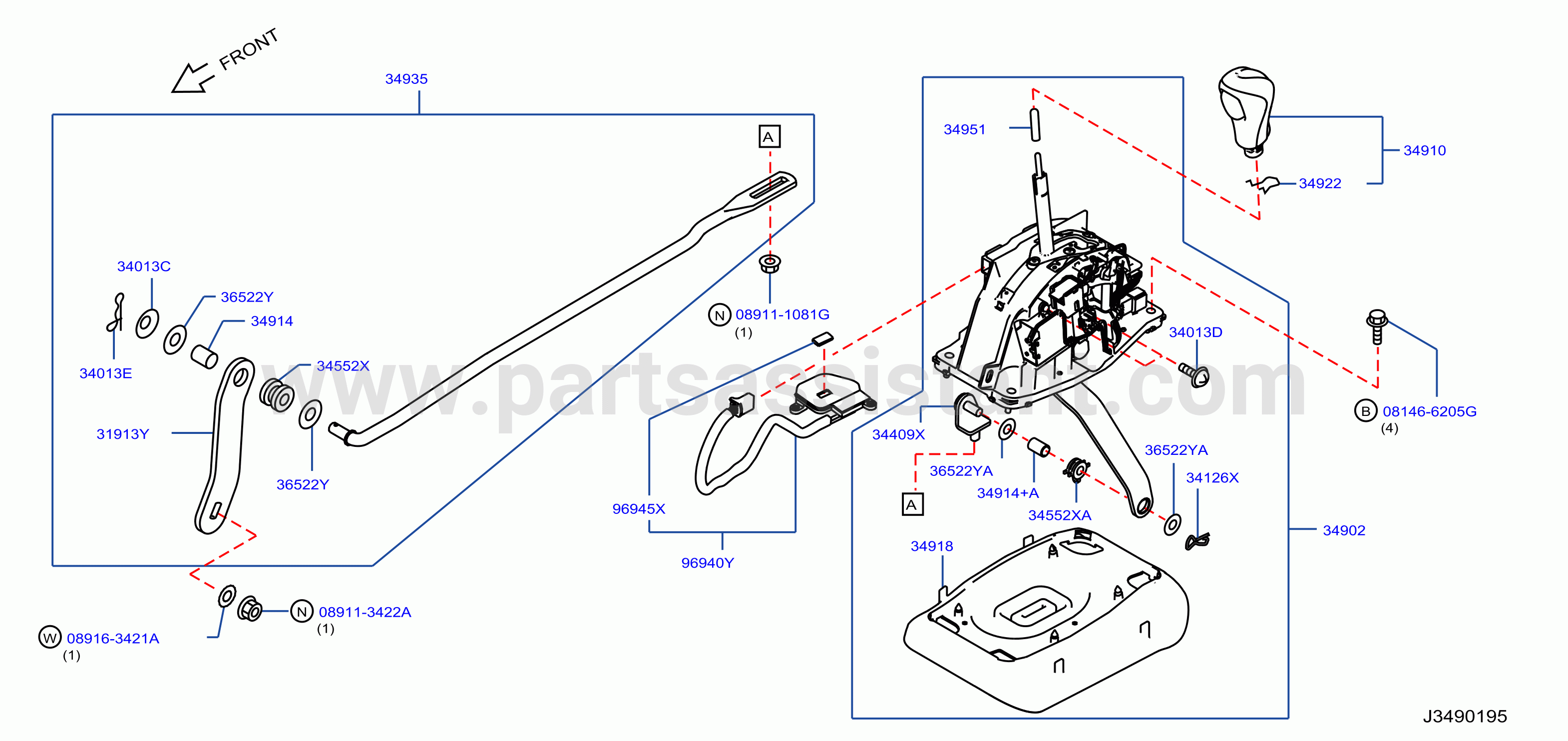Auto Transmission Control Device