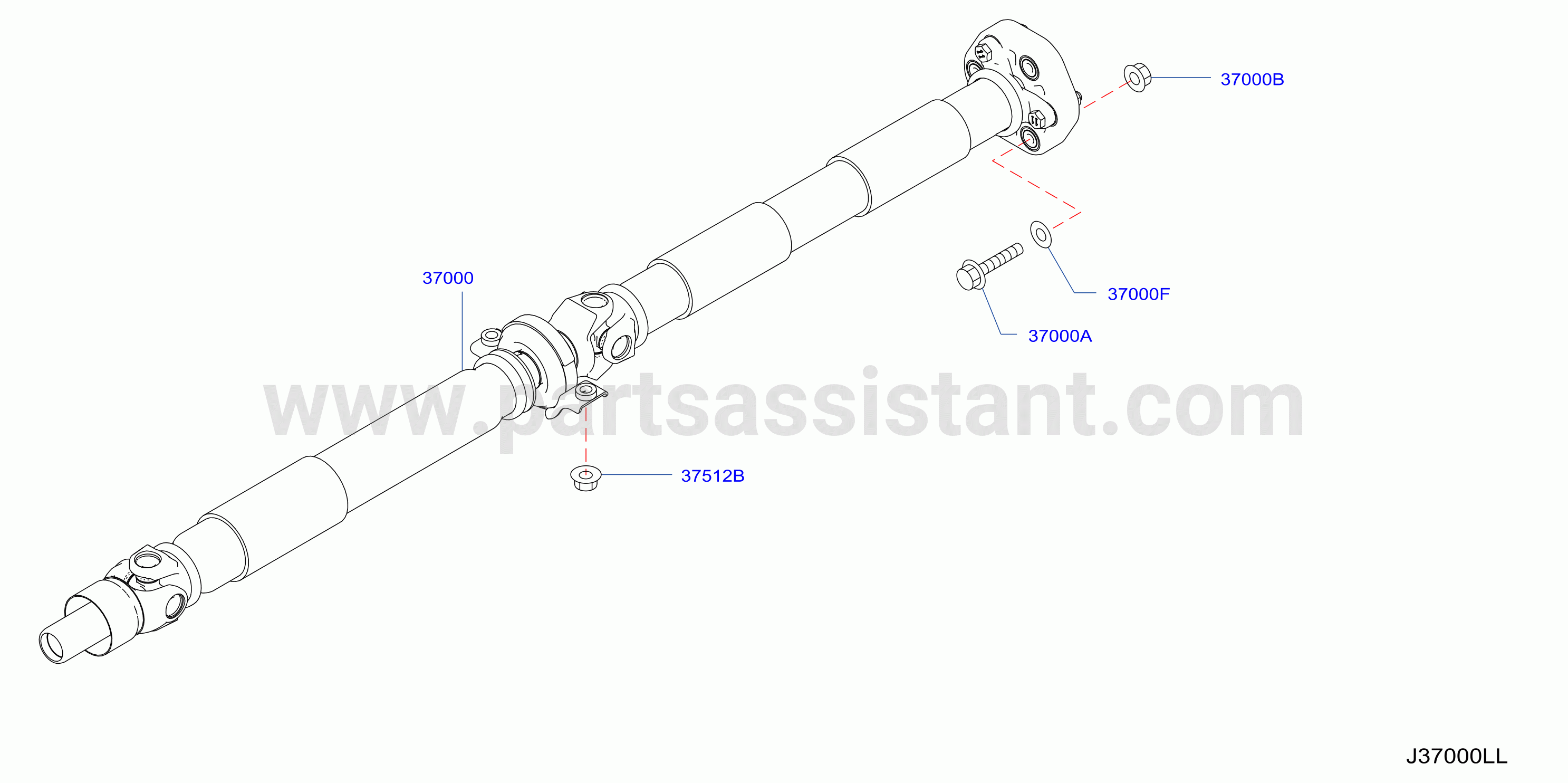Propeller Shaft Vk56Vd