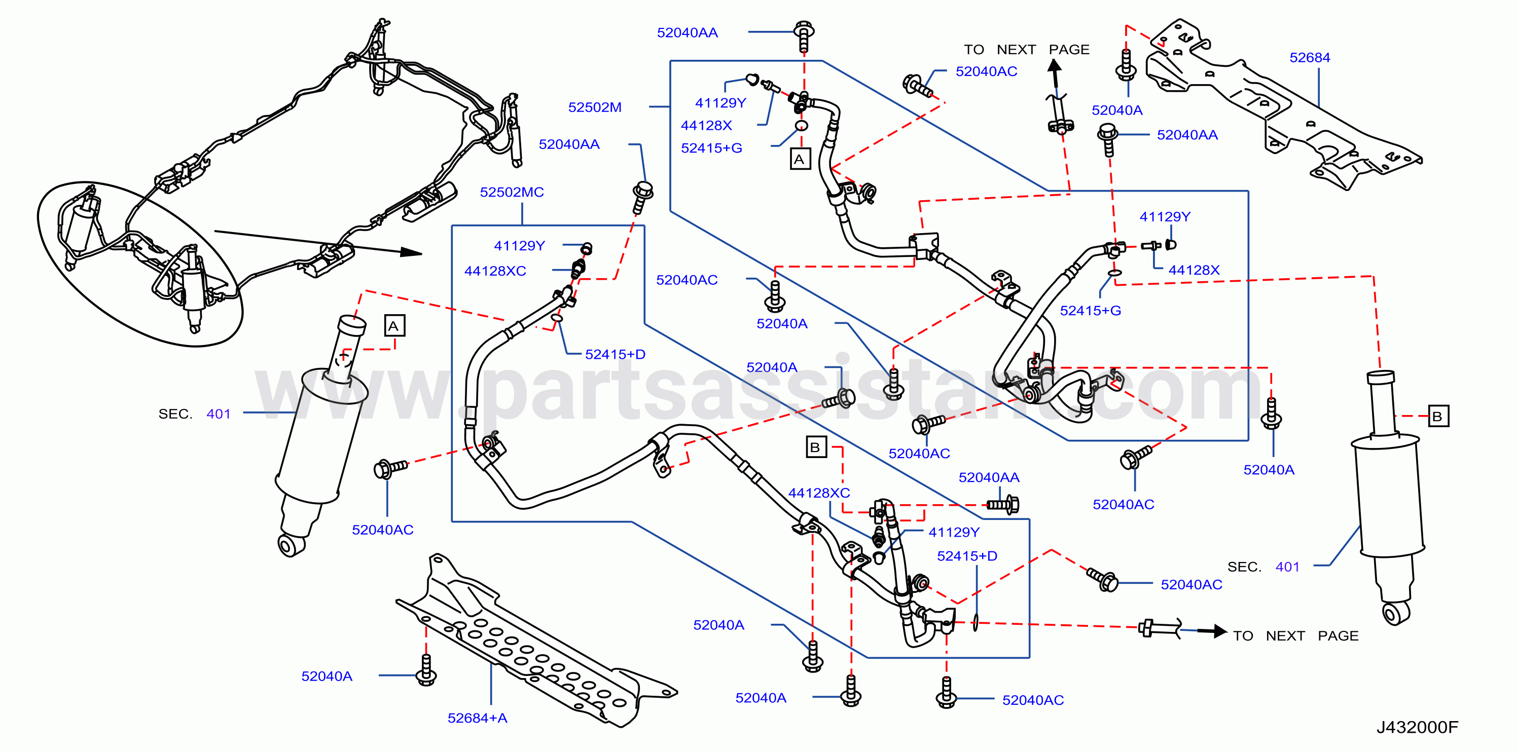 Suspension Control Front F / Hydraulic Suspension