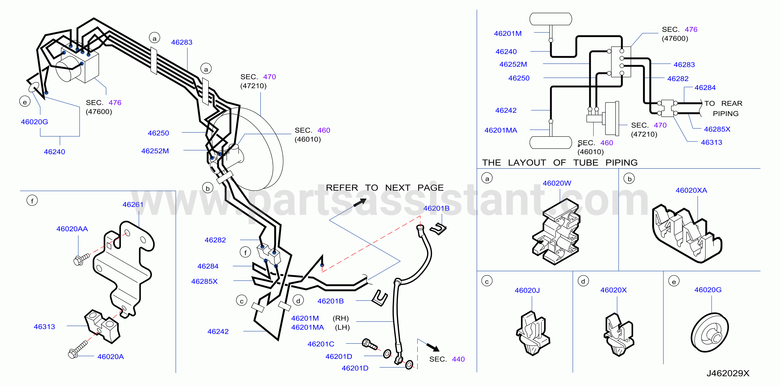 Brake Piping Control Clamp Insulator