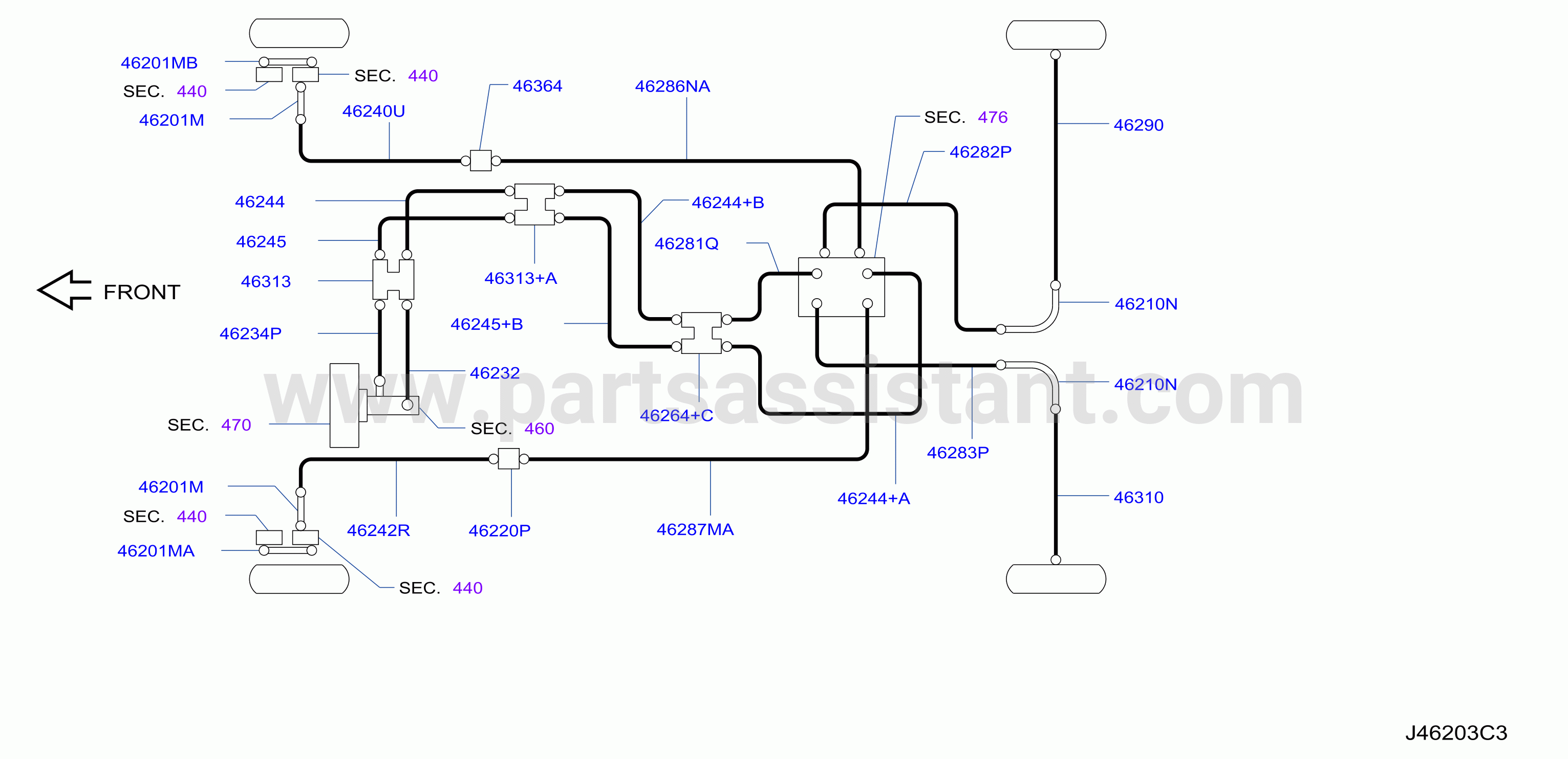 Brake Piping Control Piping Drwawing Skidc Skidf