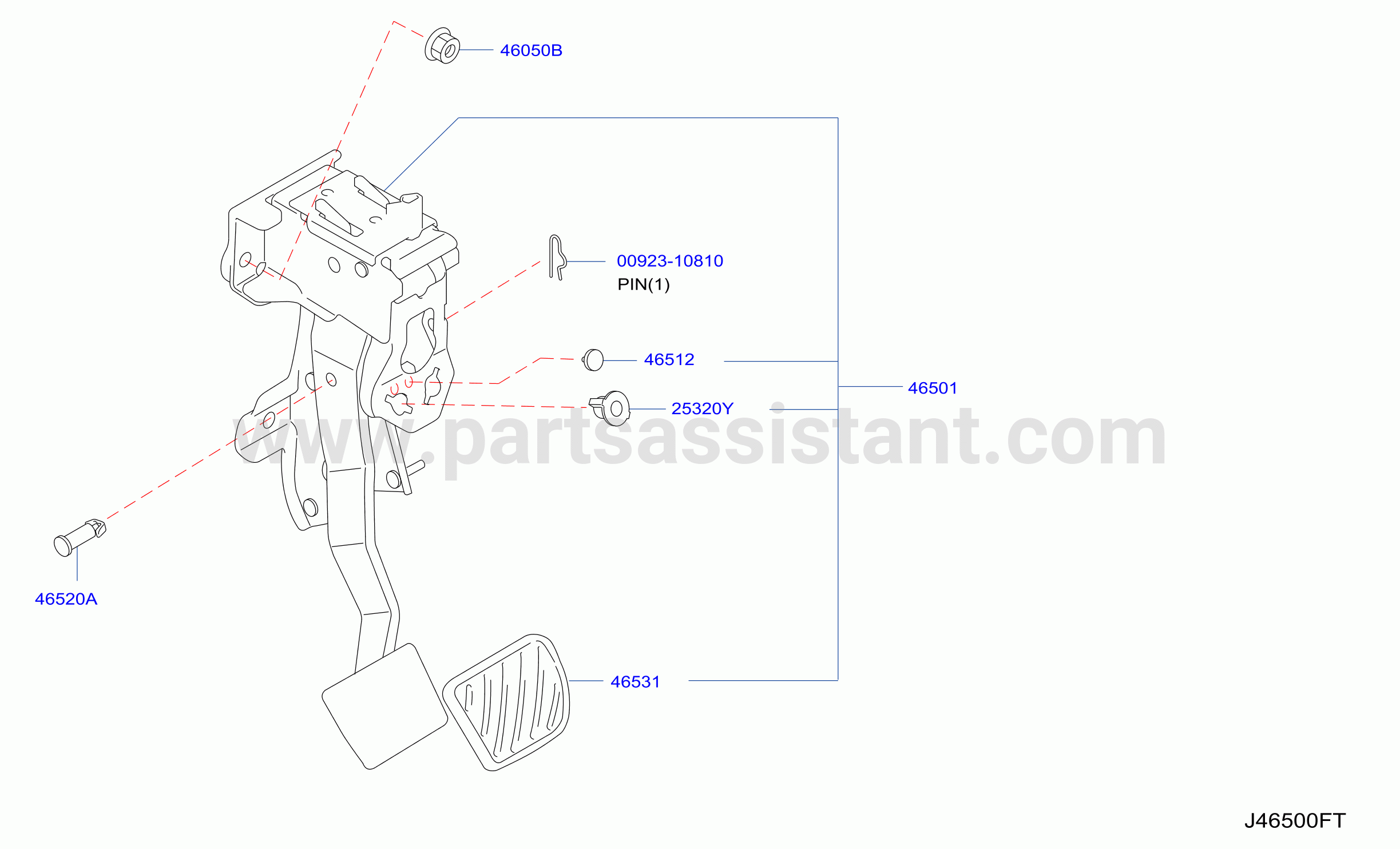 Brake Clutch Pedal