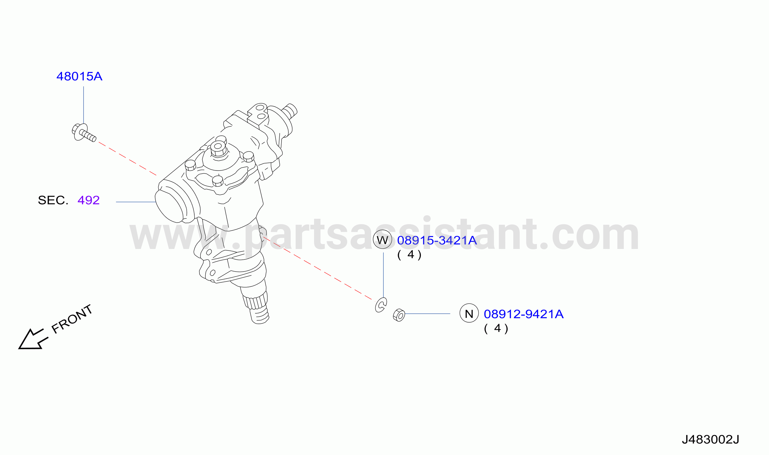 Steering Gear Mounting