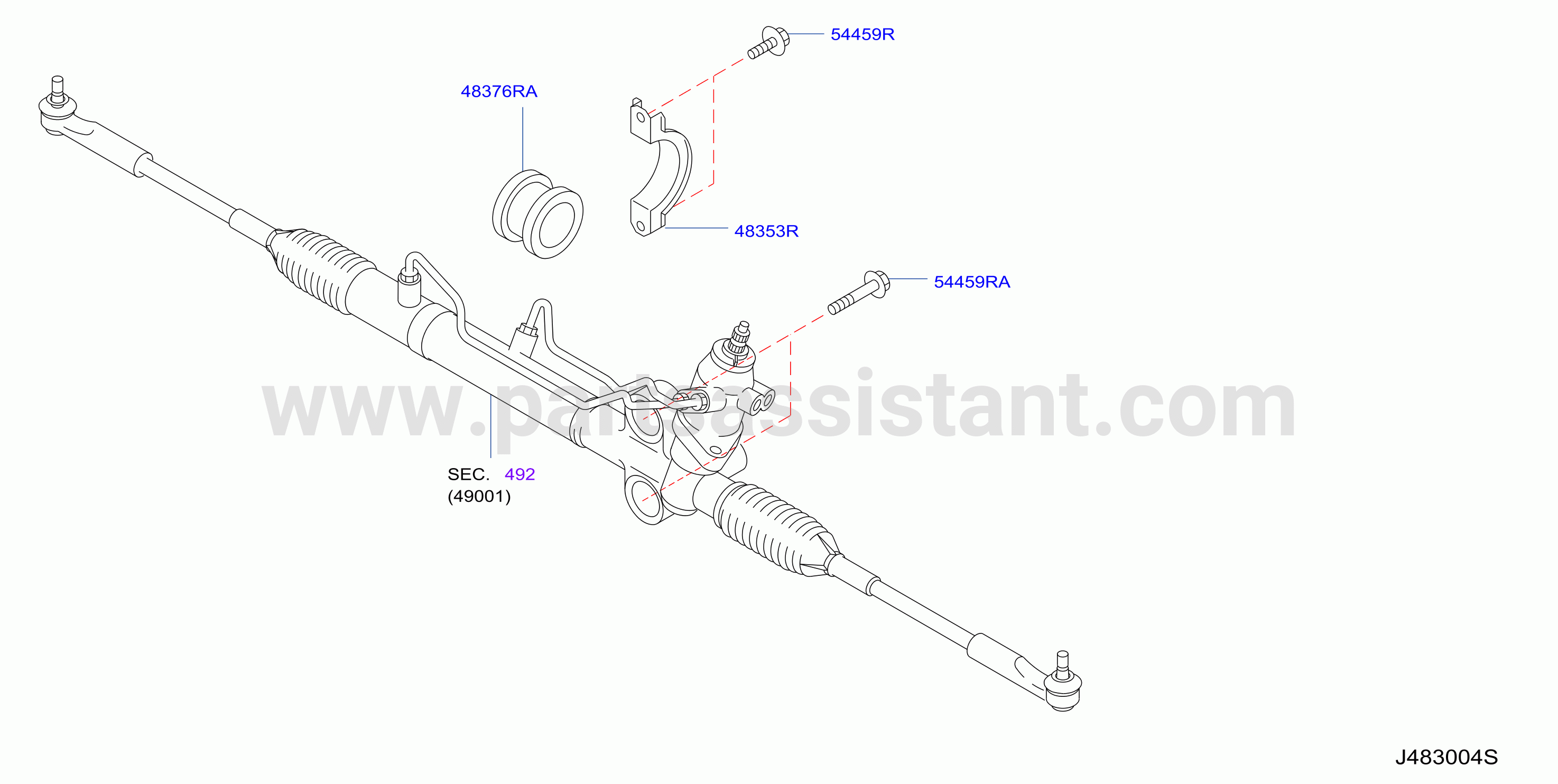 Steering Gear Mounting