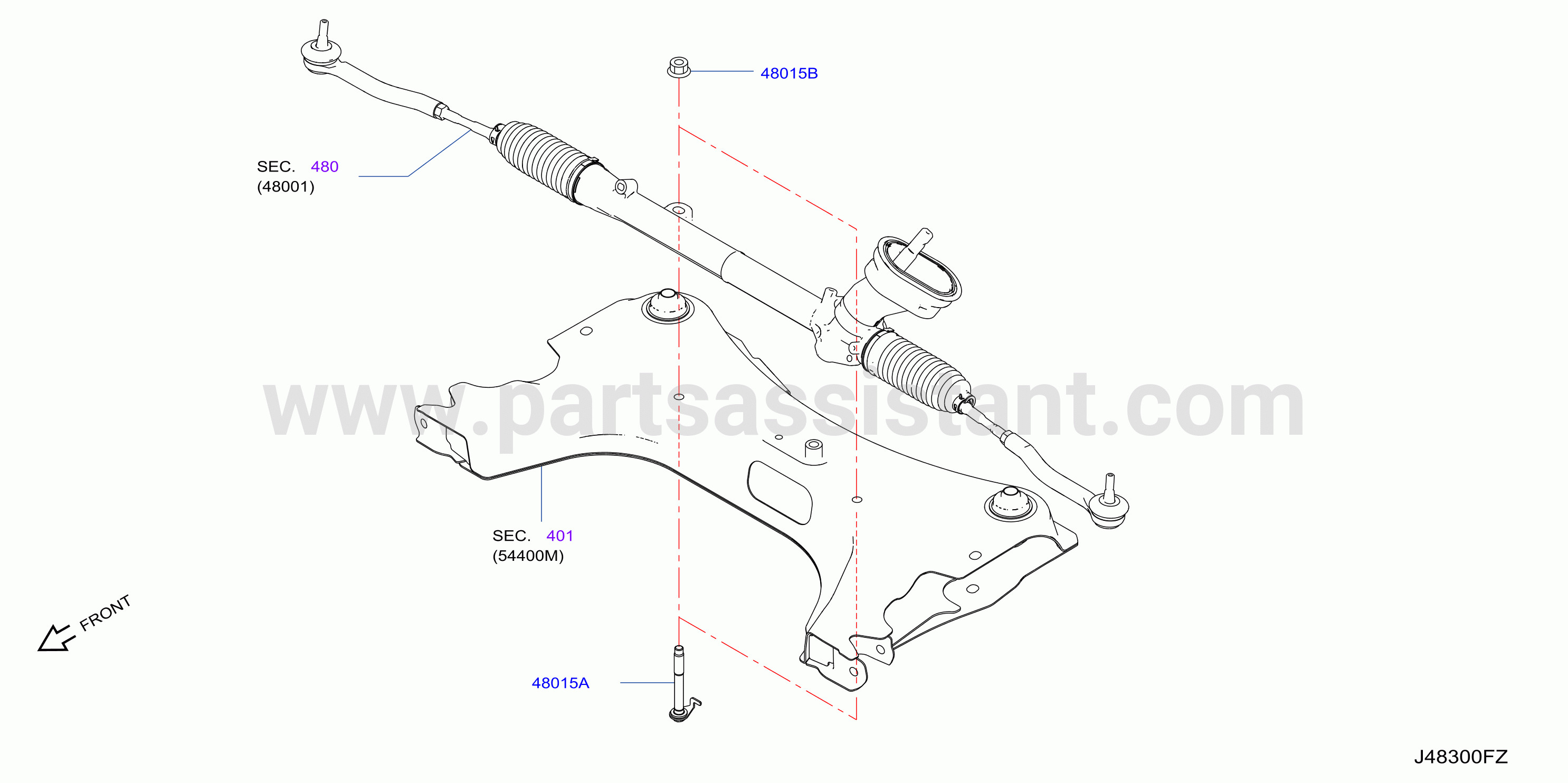 Steering Gear Mounting
