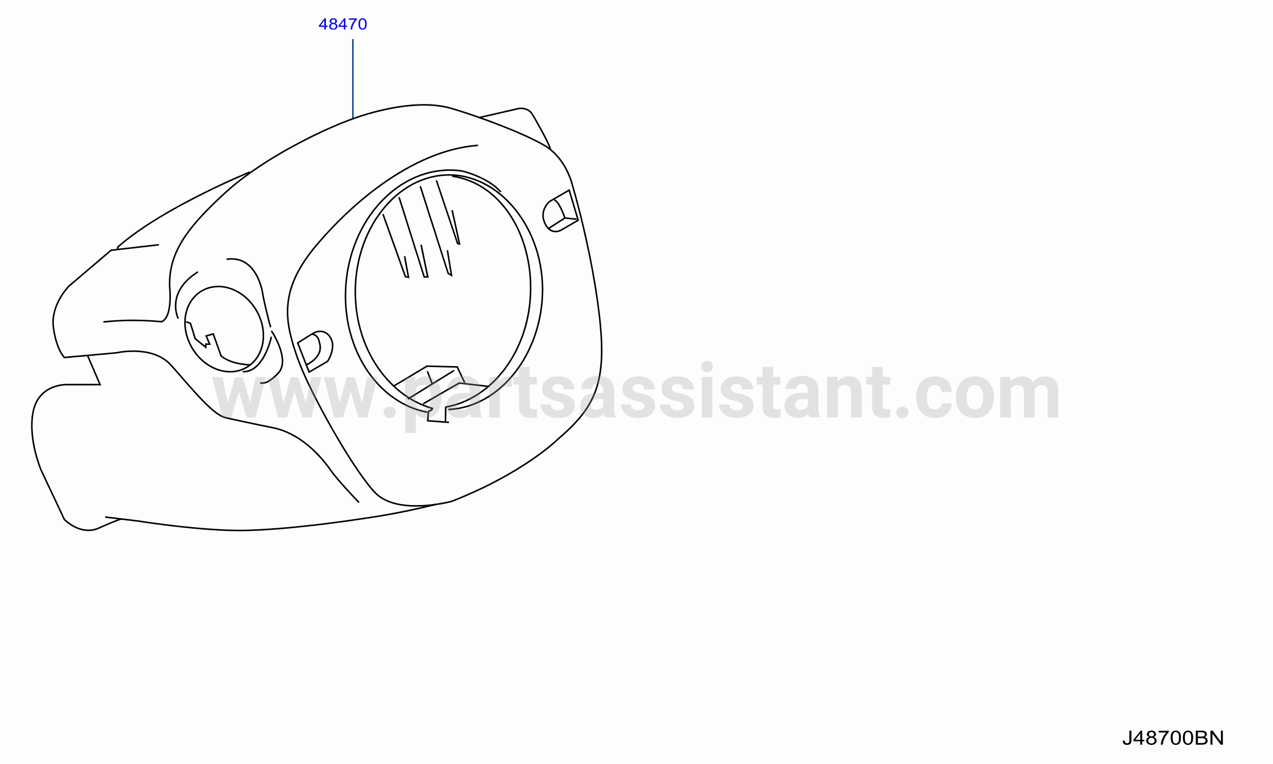 Steering Column Shell Cover
