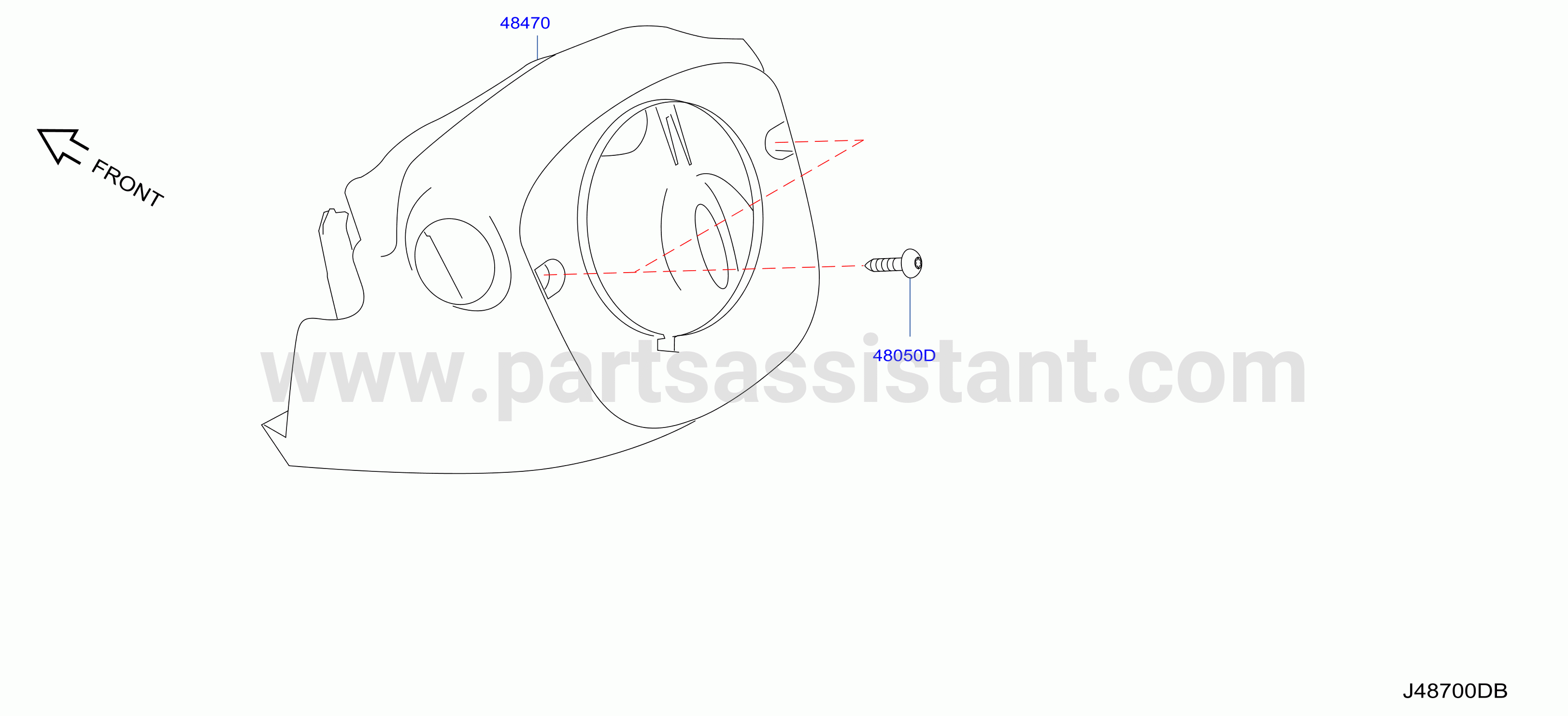 Steering Column Shell Cover W / O Mask