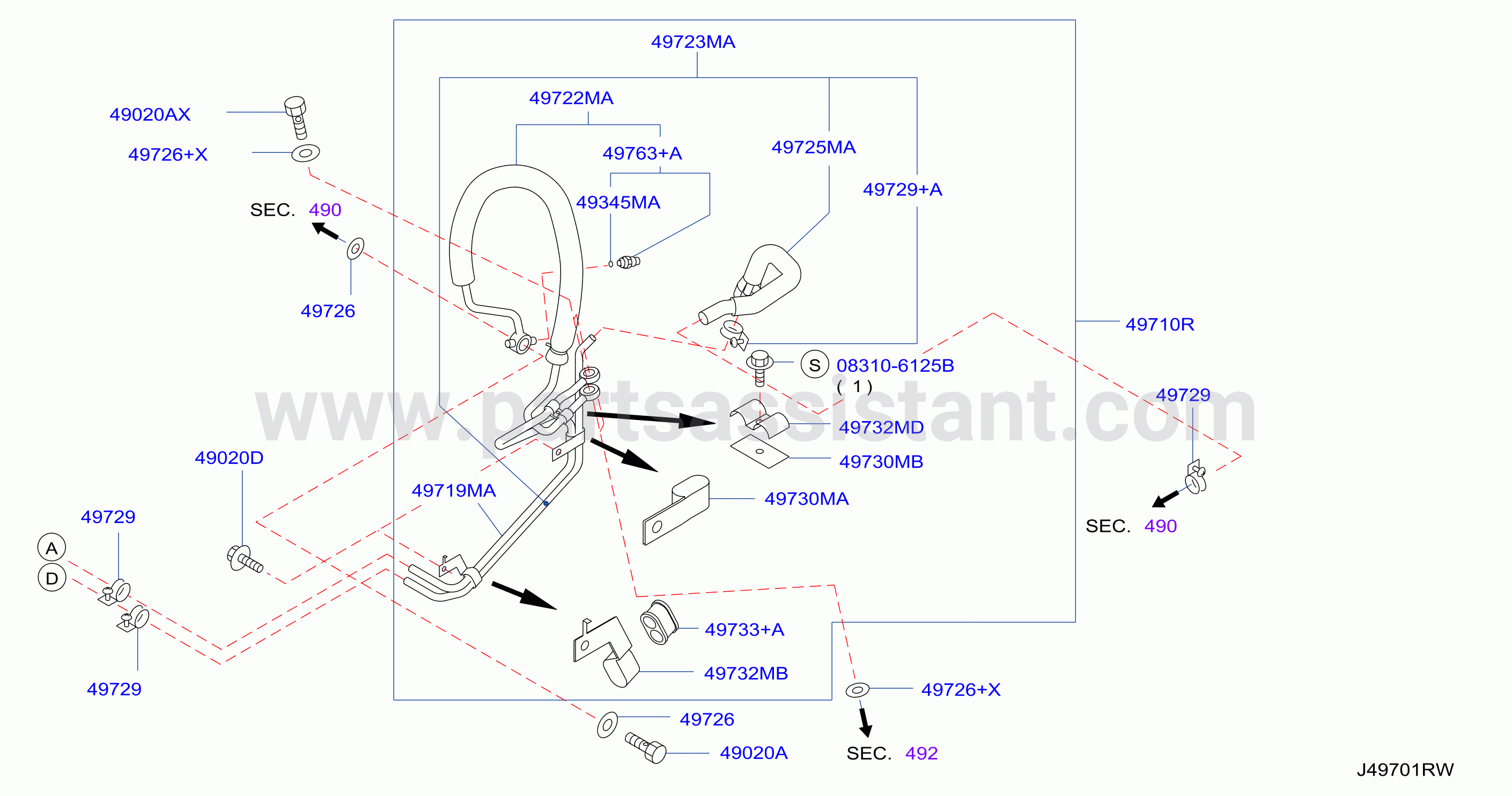Power Steering Piping Part 1 Ht