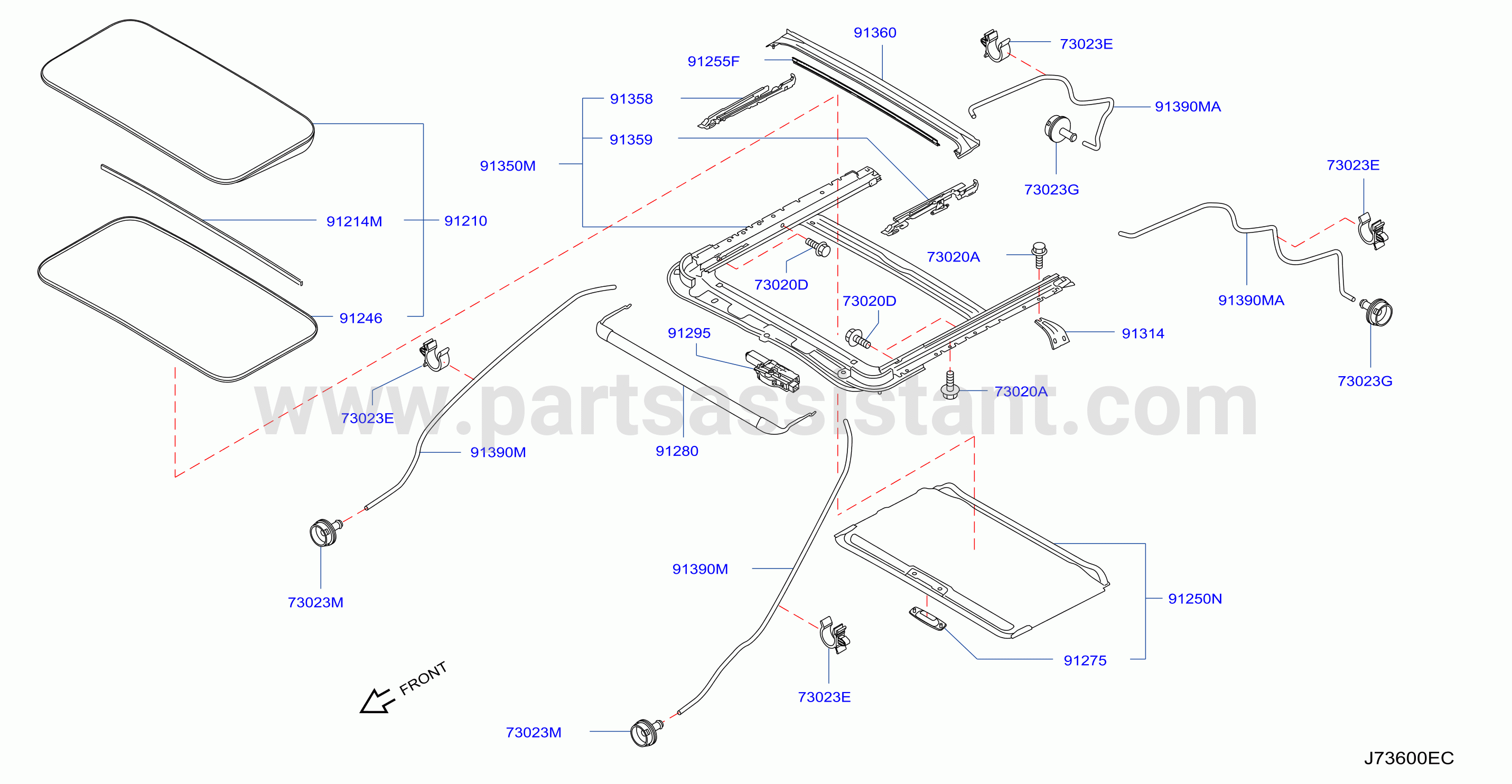 Sun Roof Parts