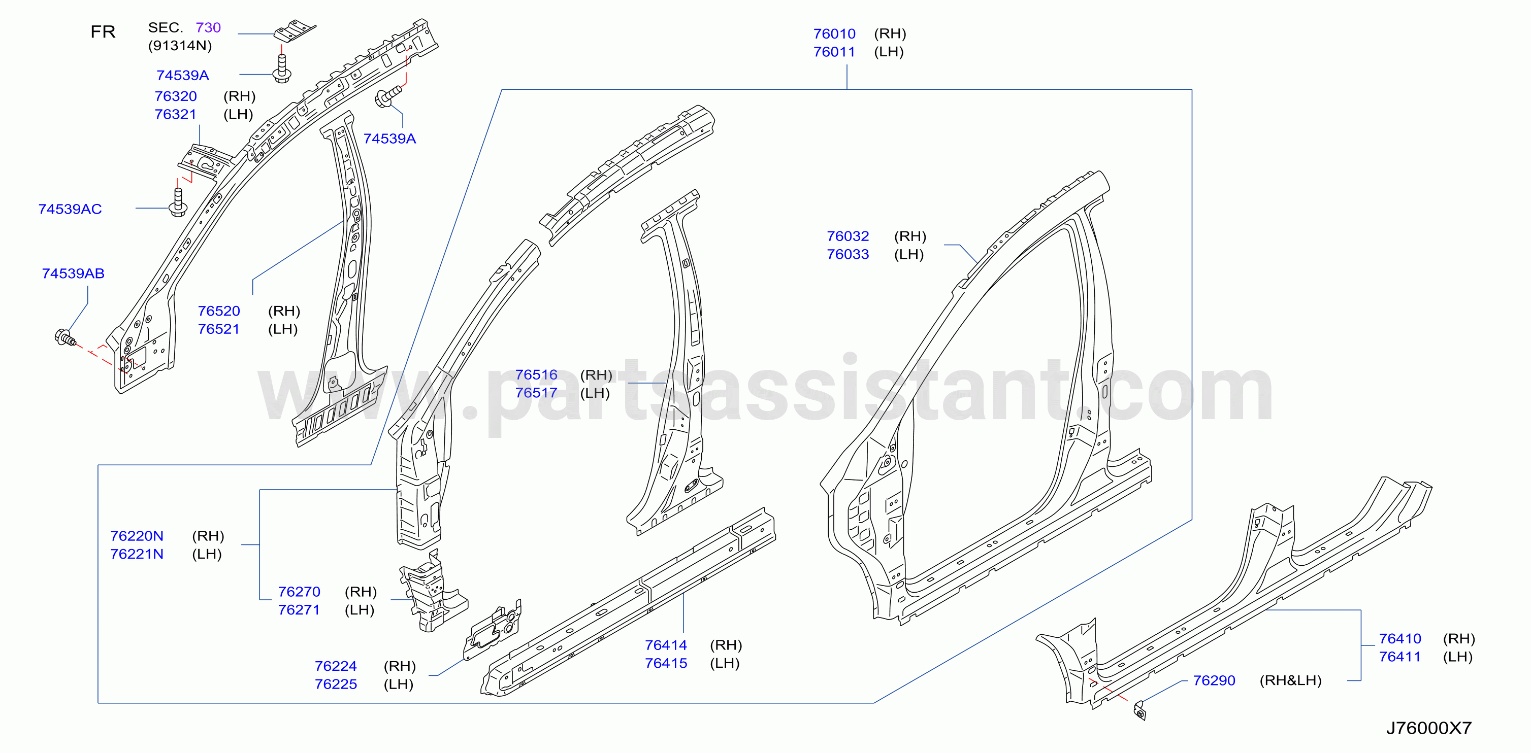 Body Side Panel Front