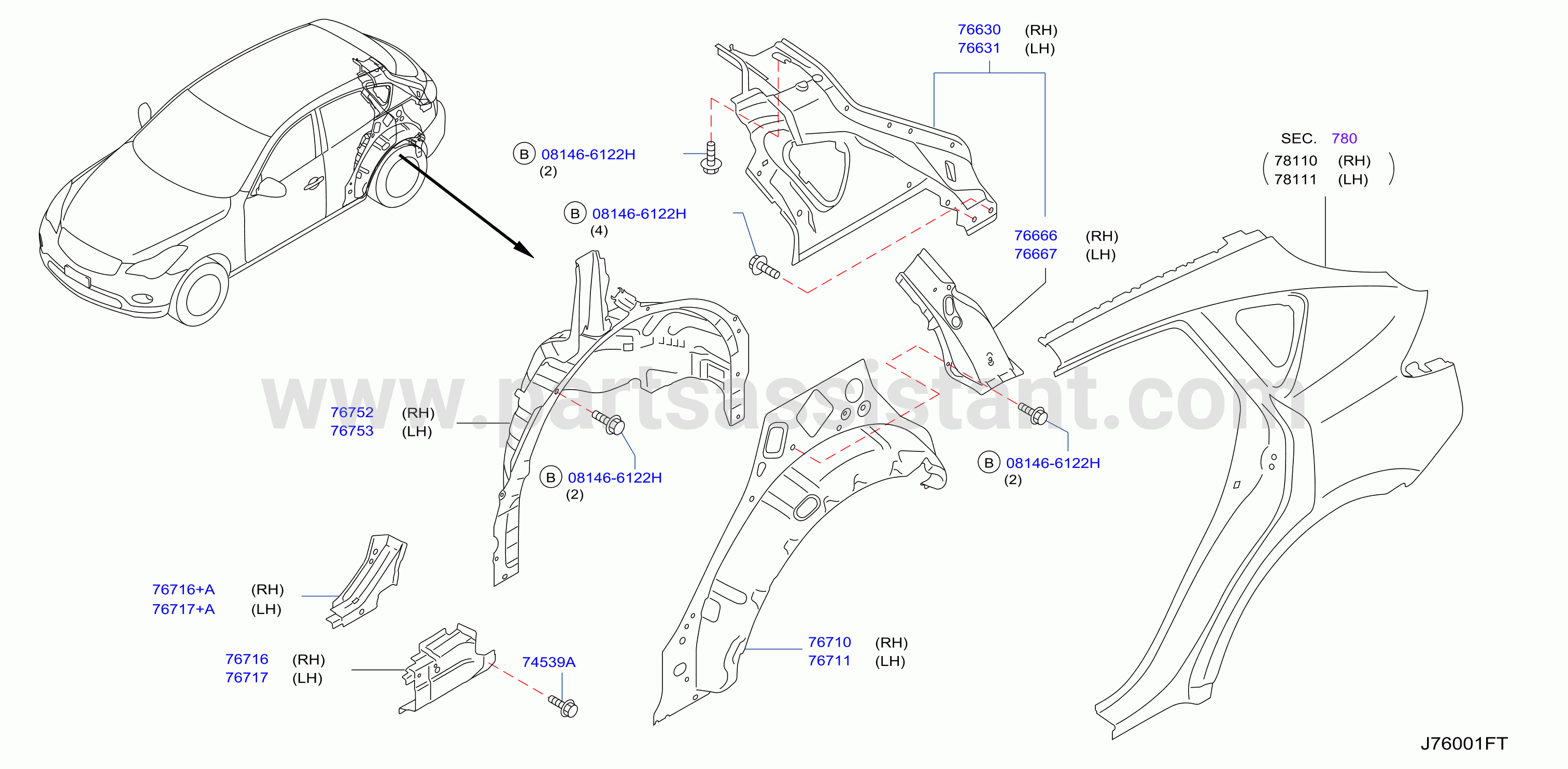 Body Side Panel Rear