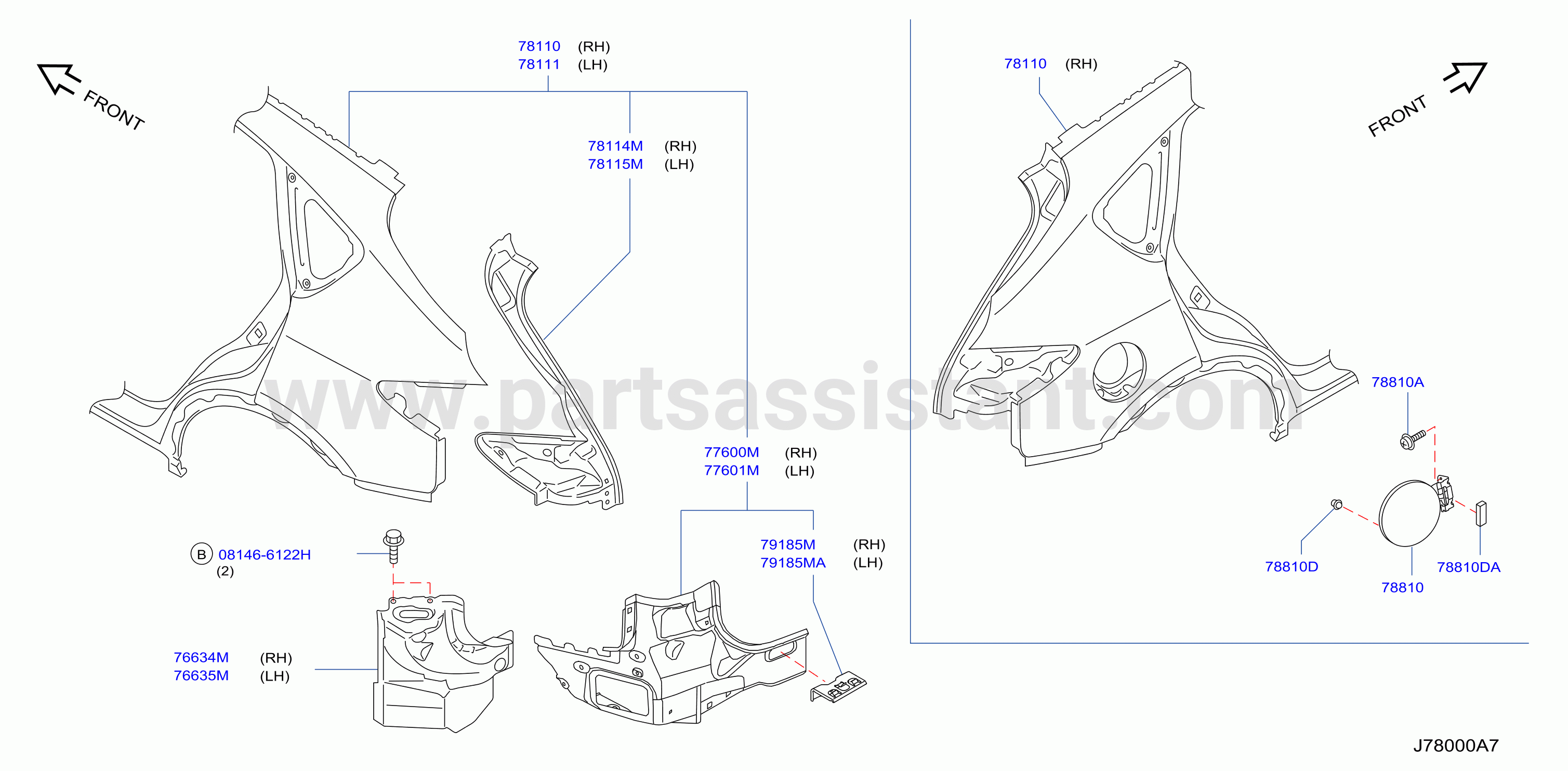 Rear Fender Fitting