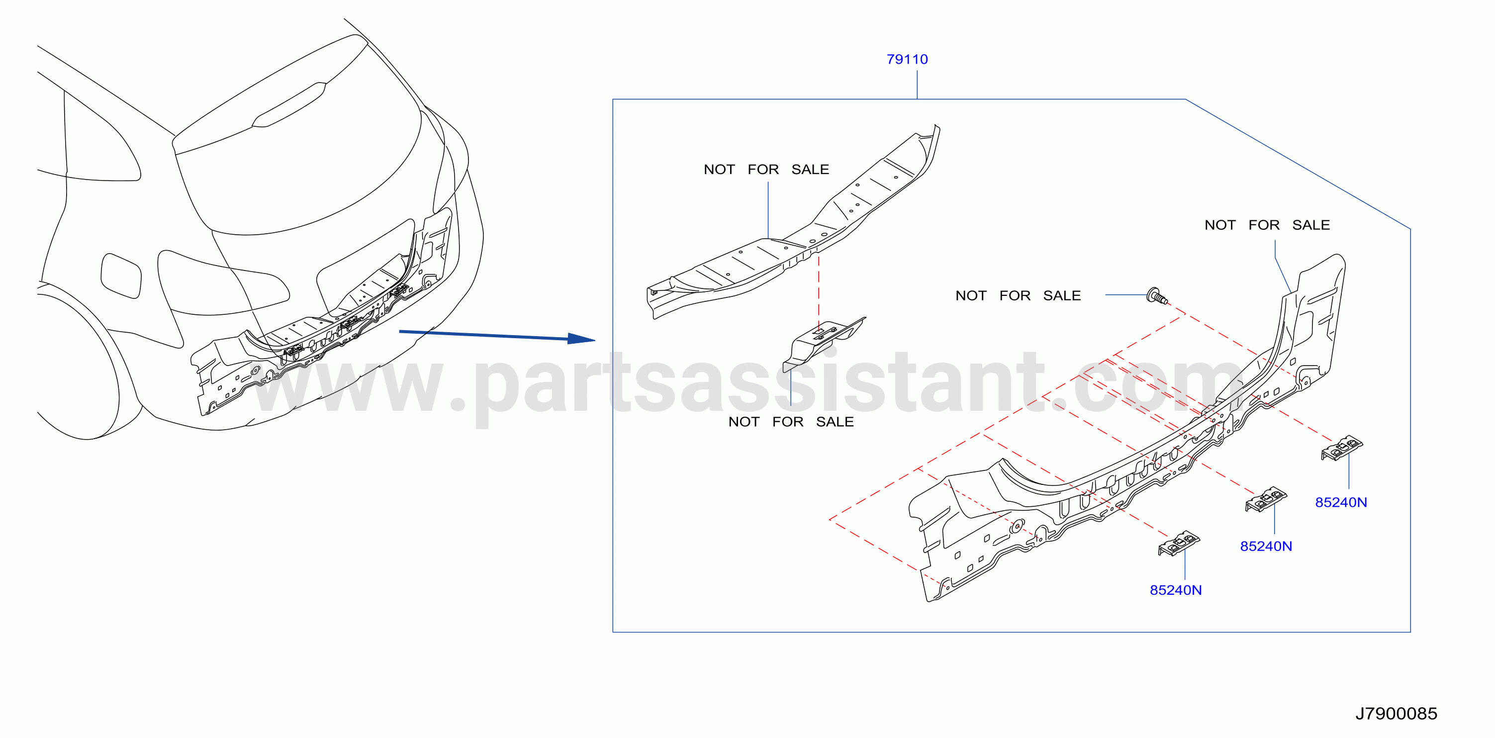 Rear Back Panel Fitting