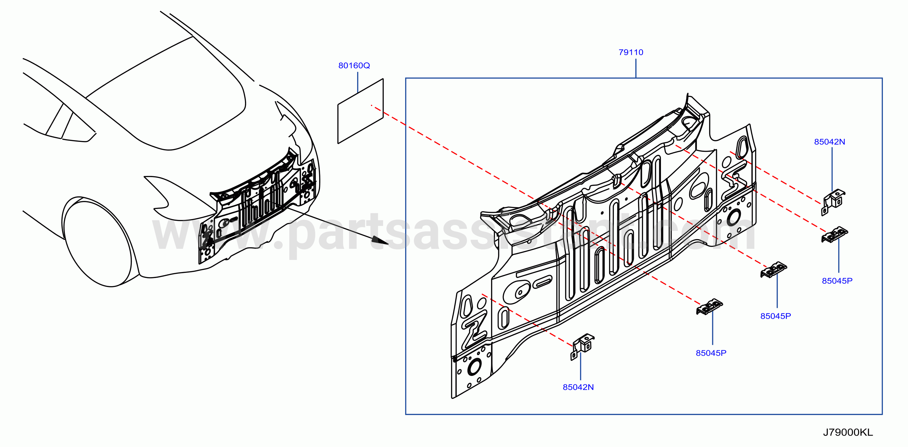 Rear Back Panel Fitting