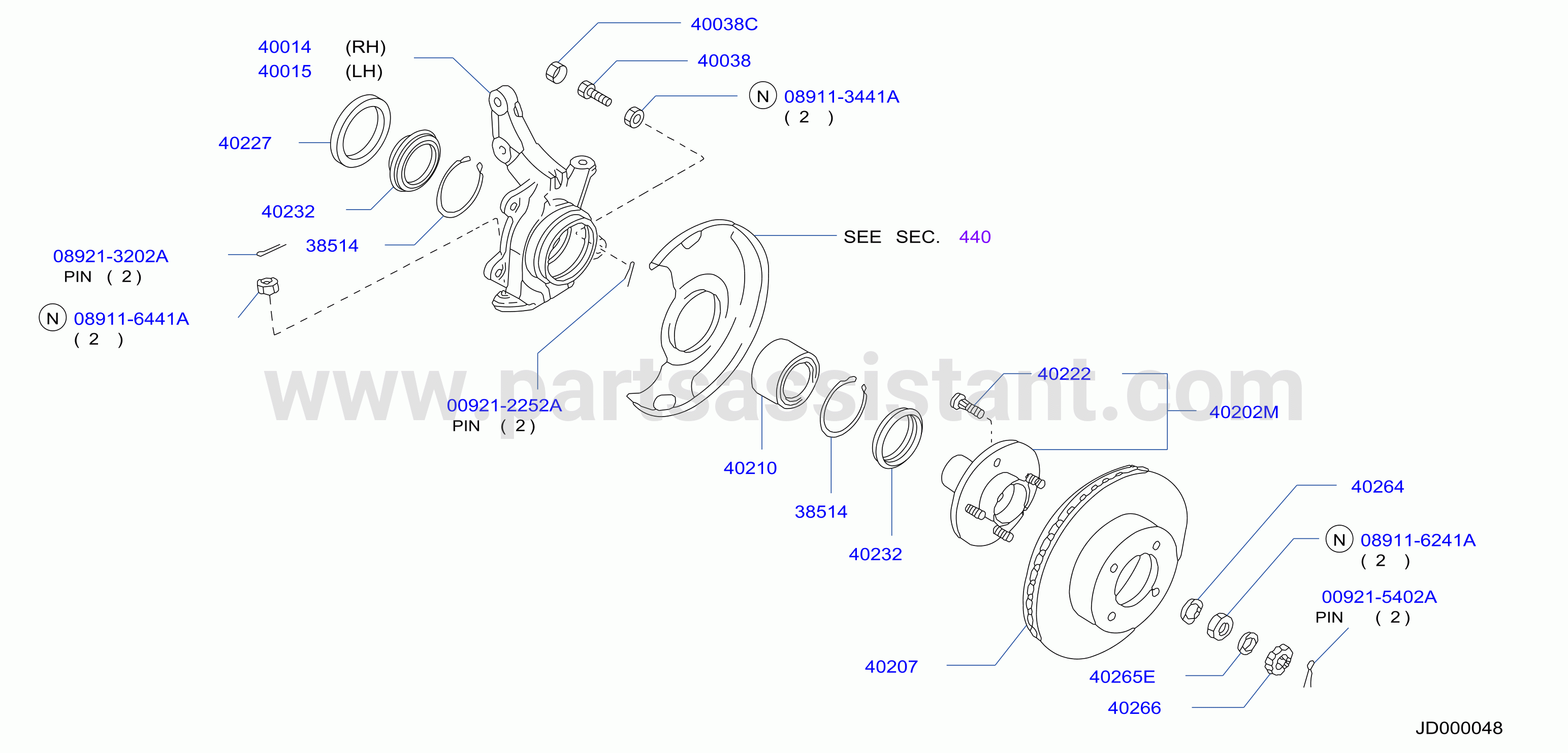 Front Axle