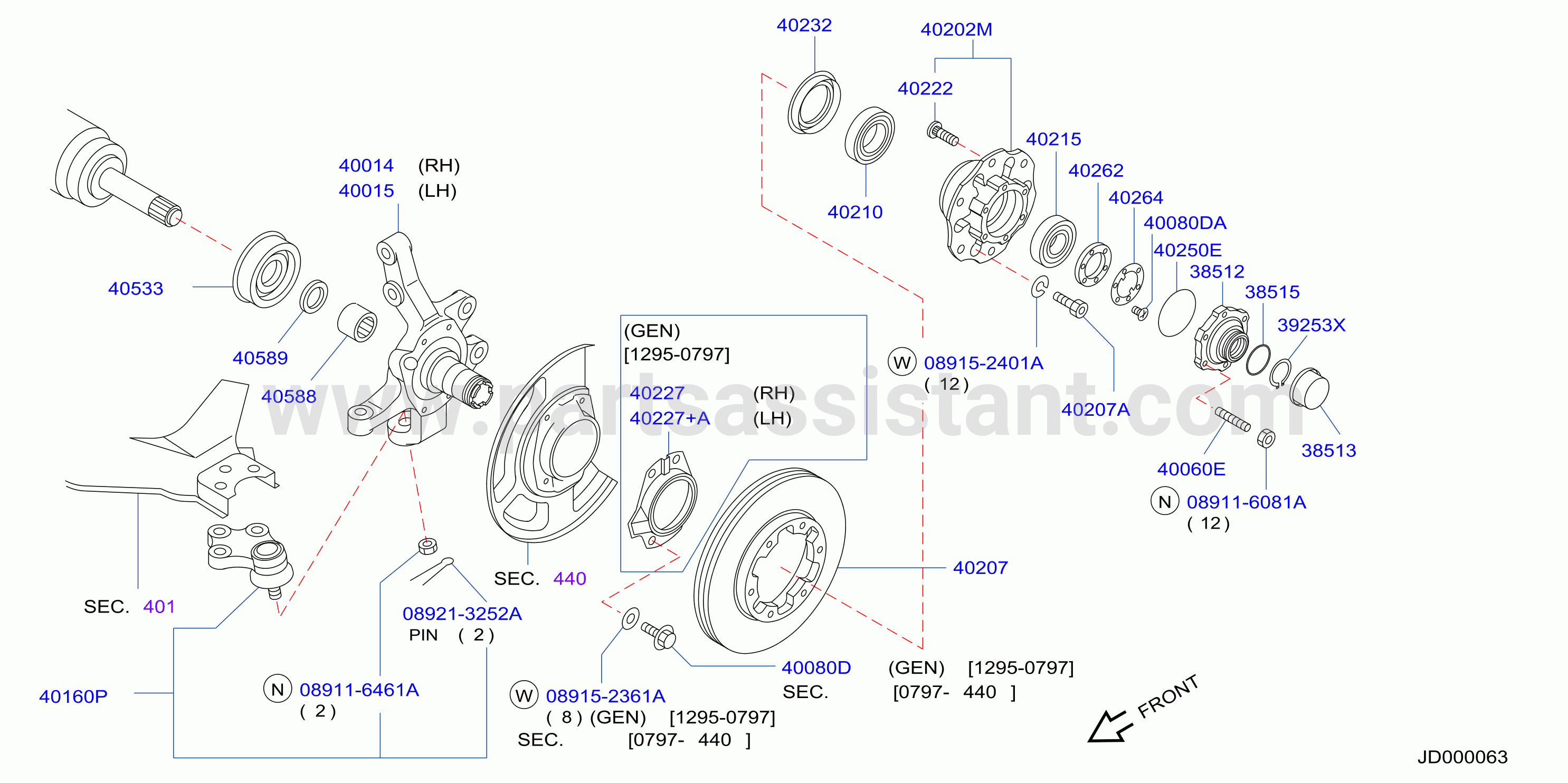 Front Axle