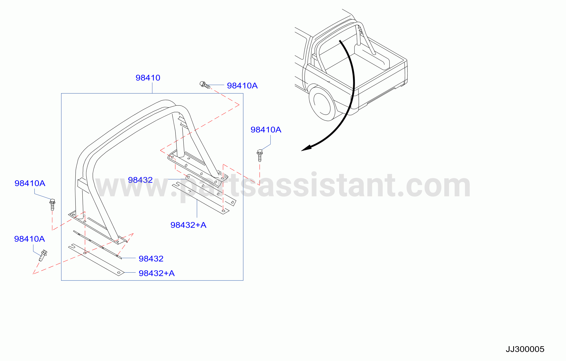 Rear Body Roll Bar