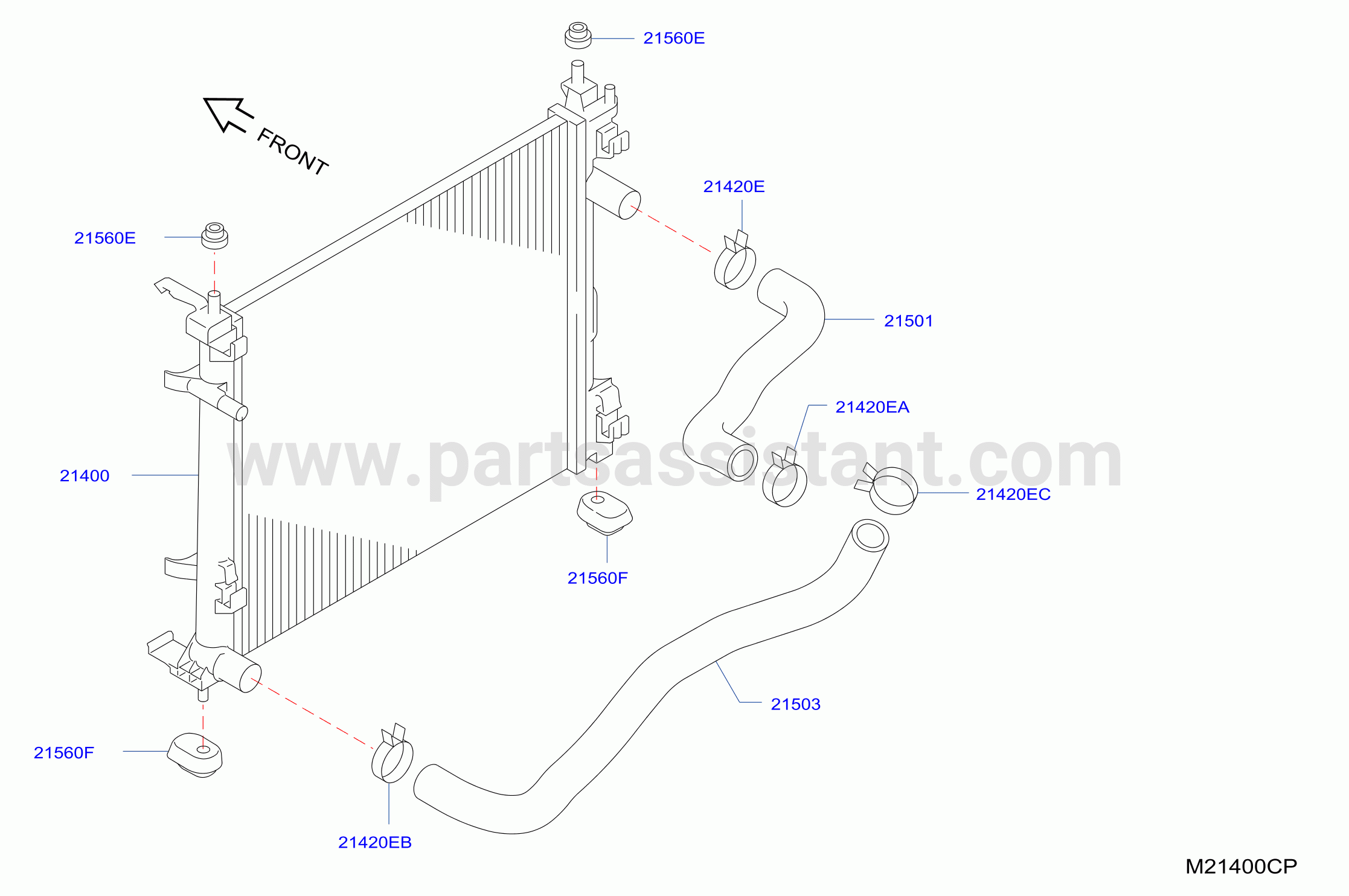 Radiator Shroud Inverter Cooling Radiator