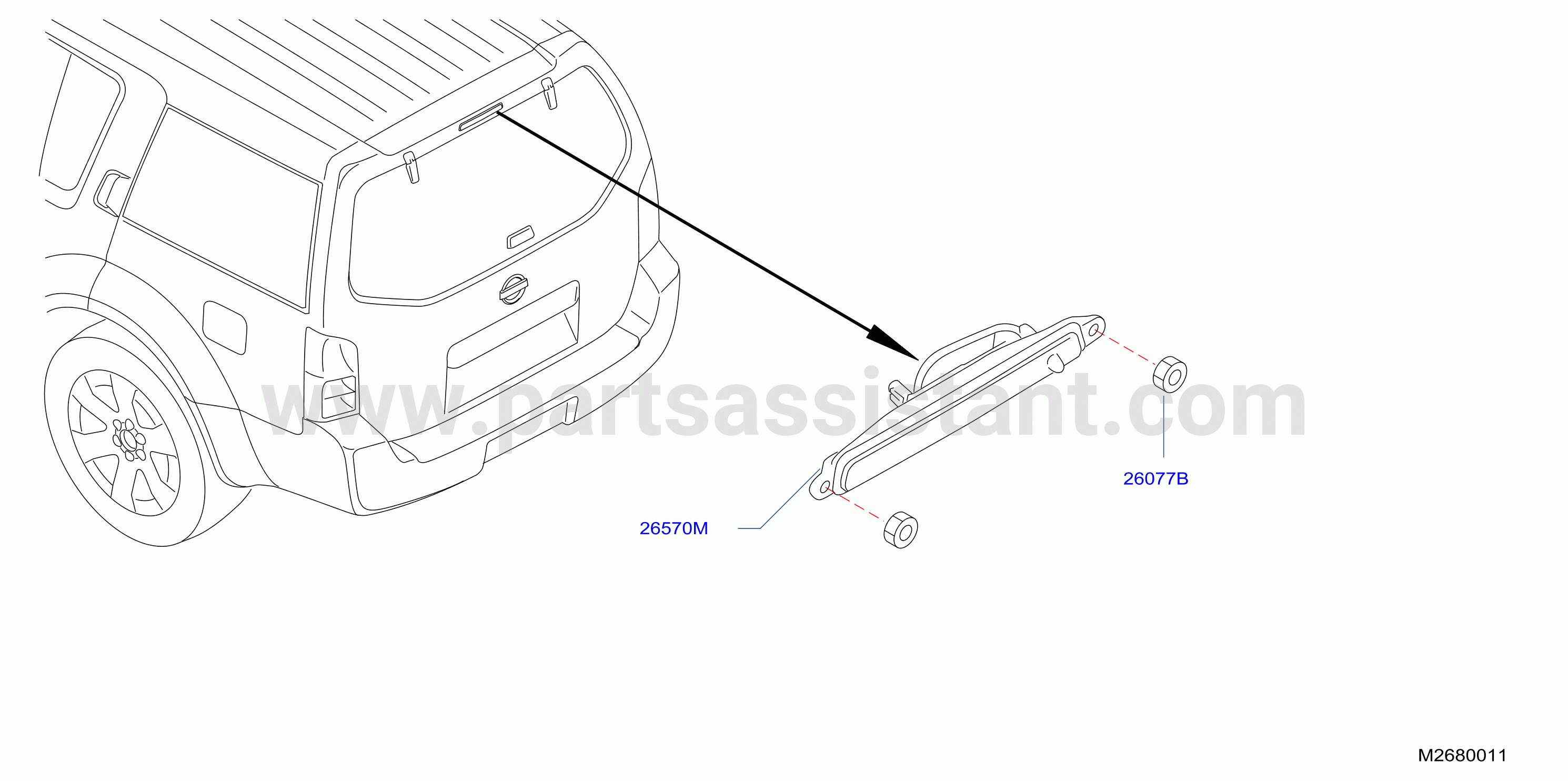 High Mounting Stop Lamp