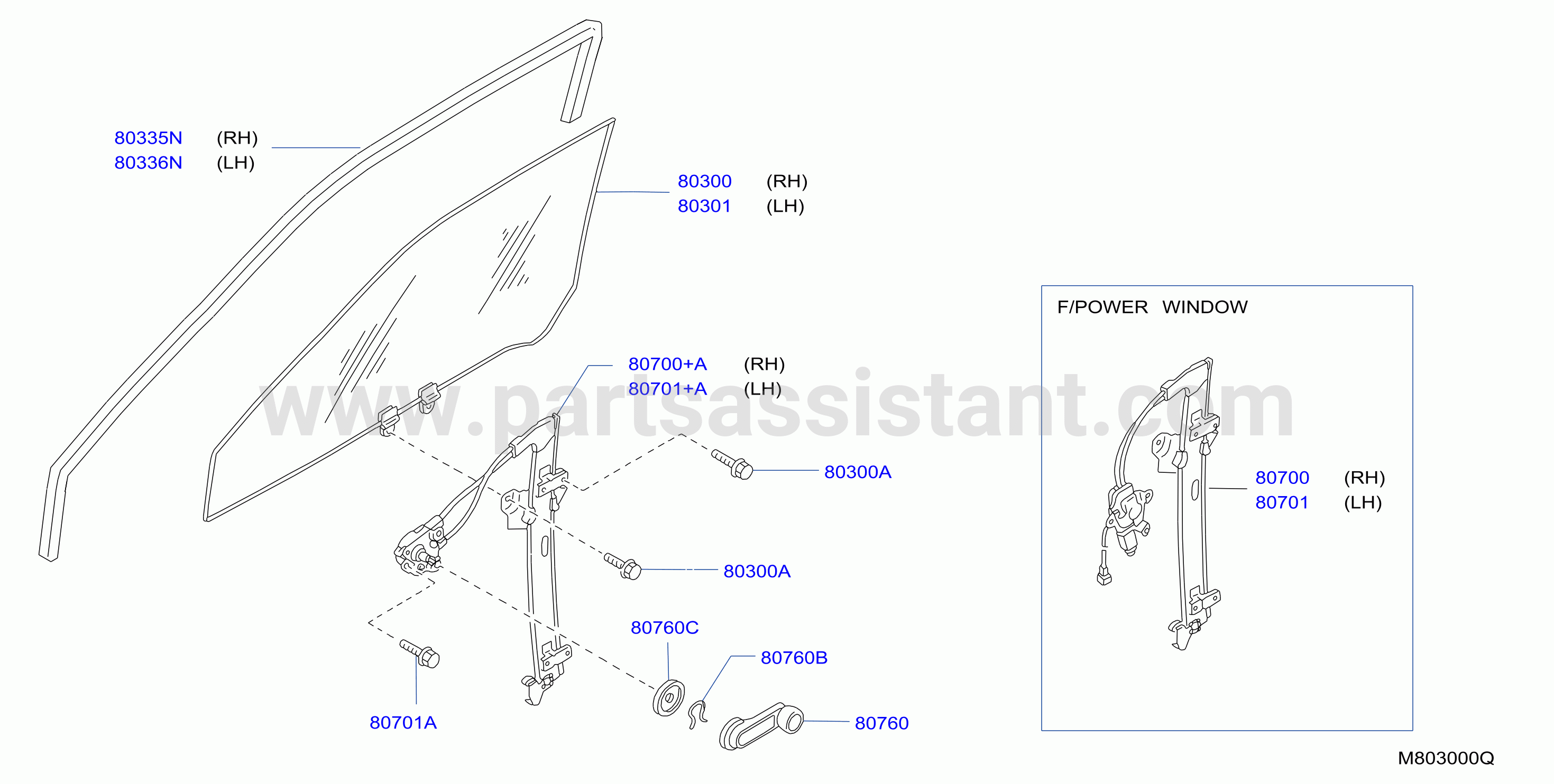 Front Door Window Regulator