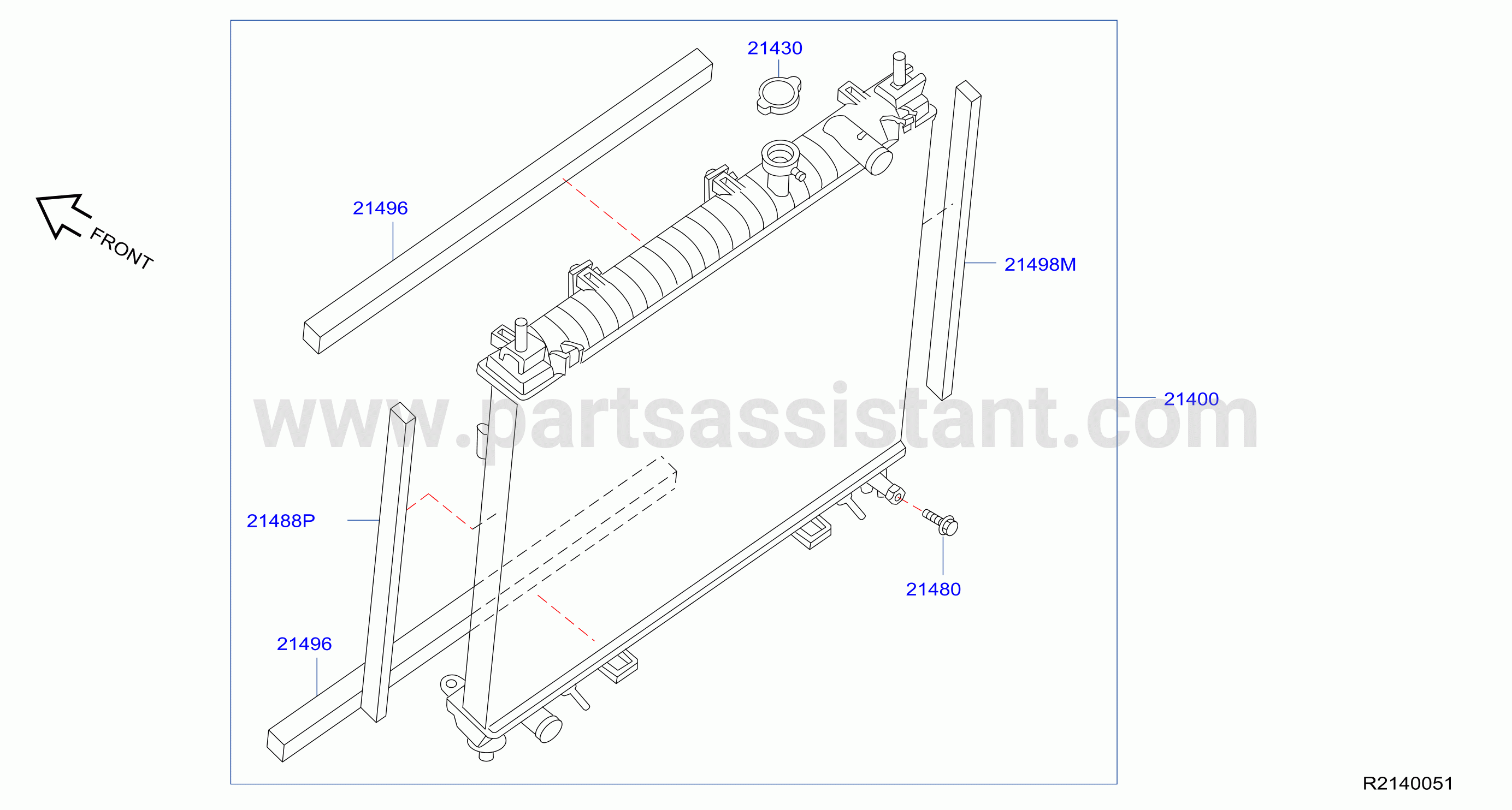 Radiator Shroud Inverter Cooling Radiator