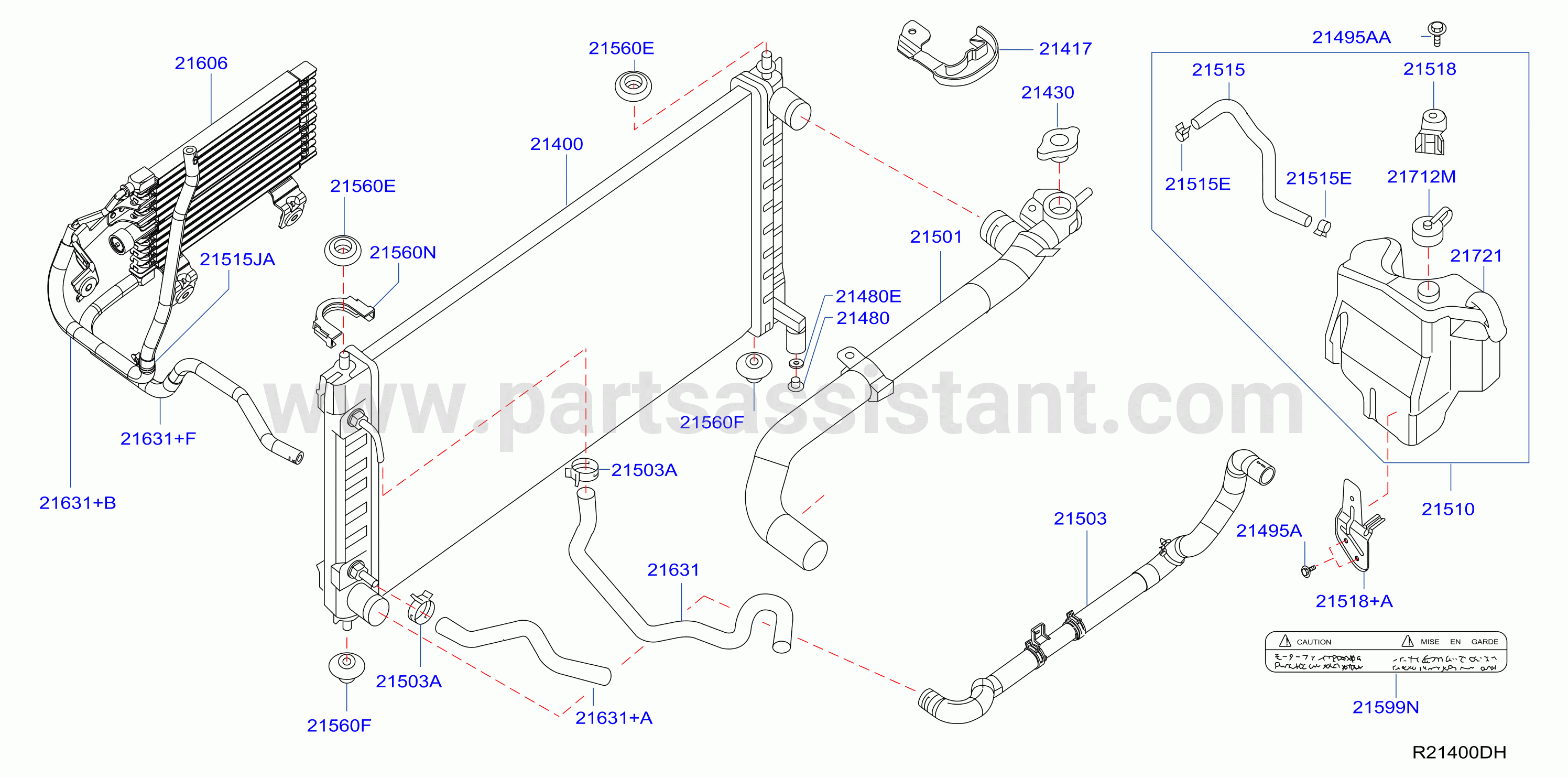Radiator Shroud Inverter Cooling Radiator