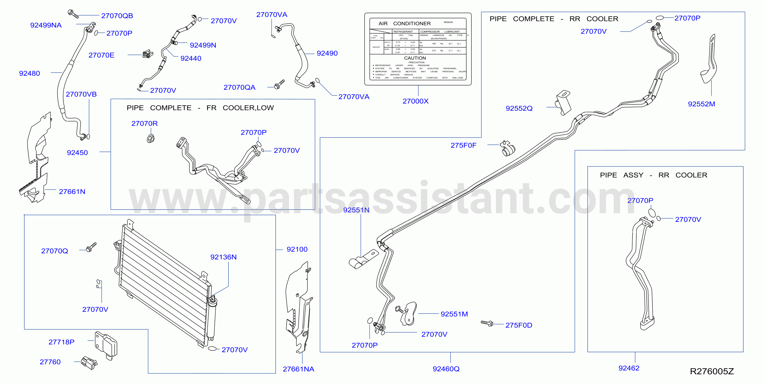 Condenser Liquid Tank Piping