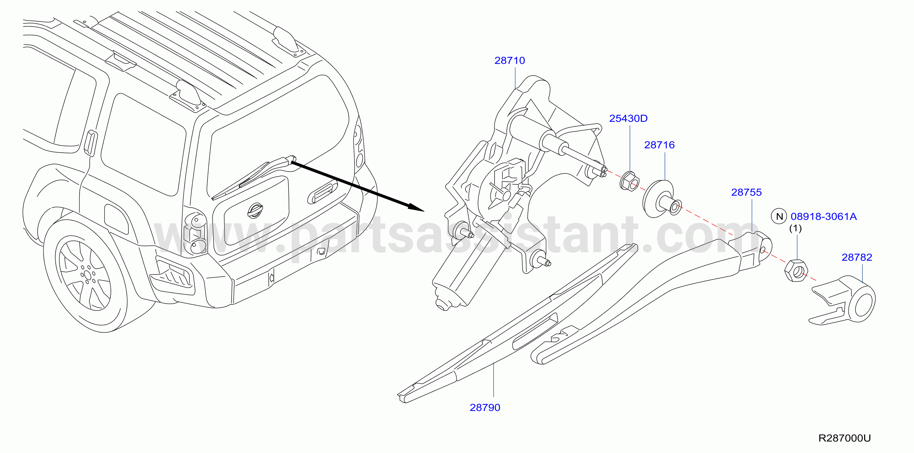 Rear Window Wiper