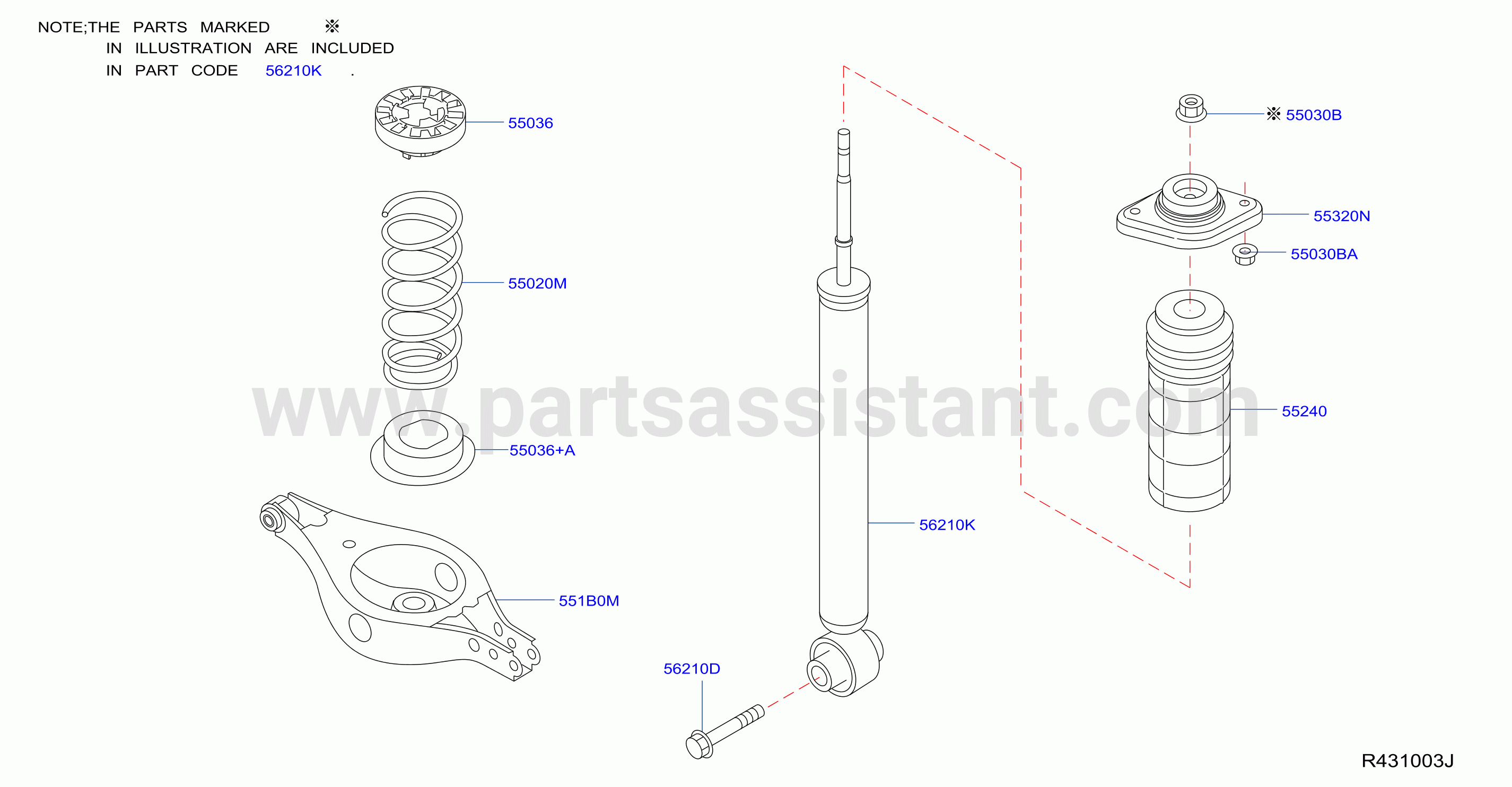 Rear Suspension Absorber