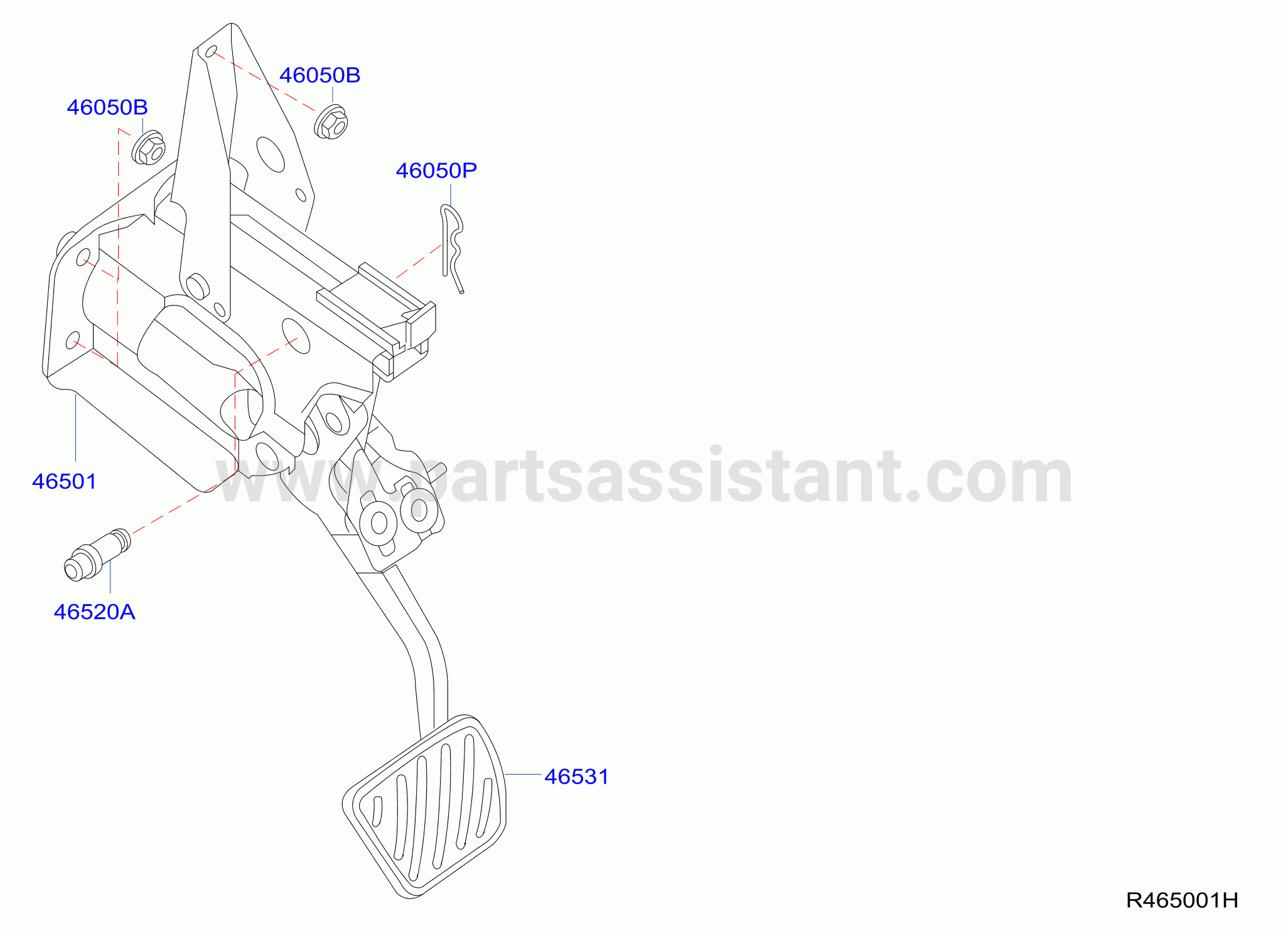 Brake Clutch Pedal