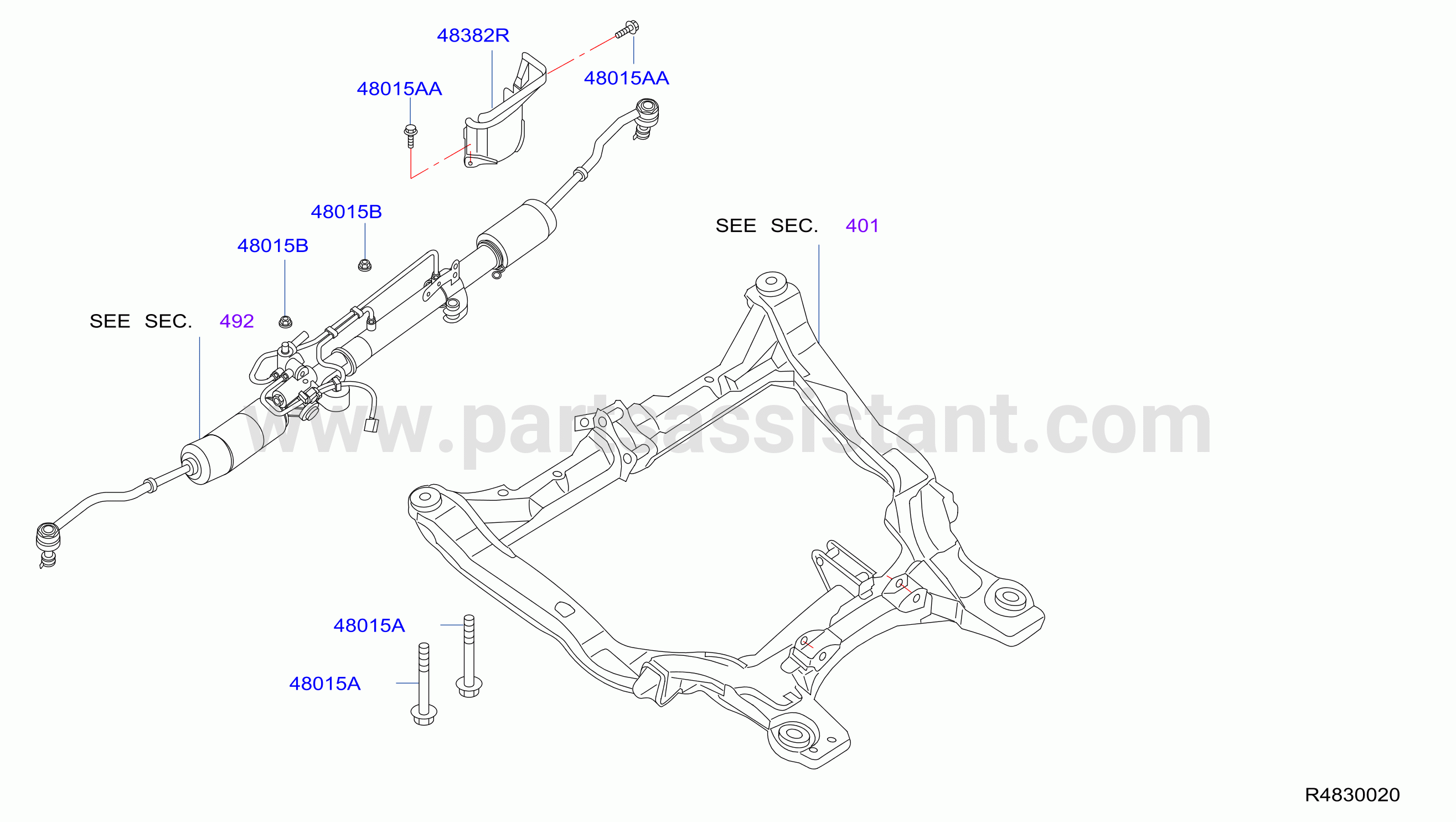 Steering Gear Mounting