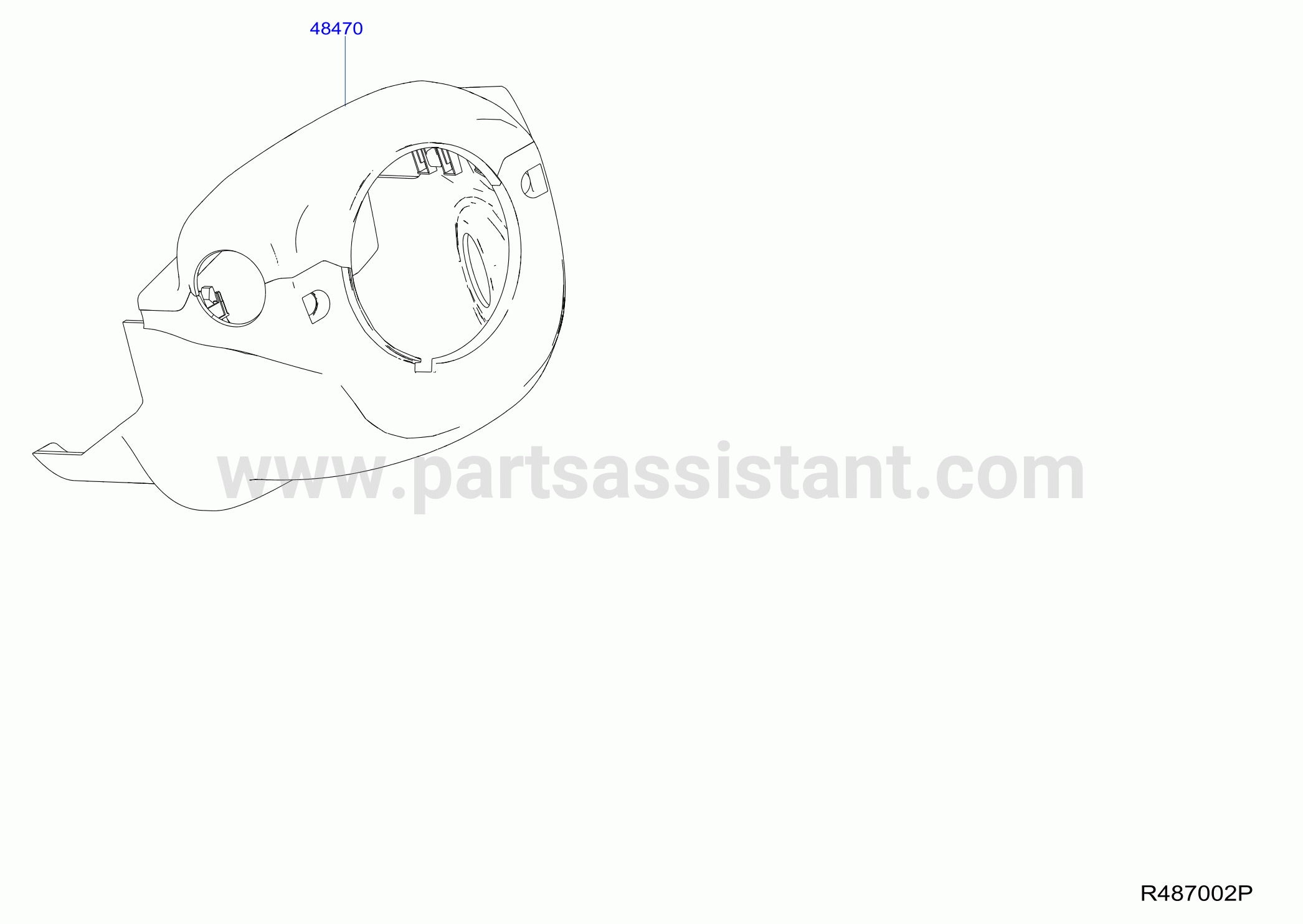 Steering Column Shell Cover