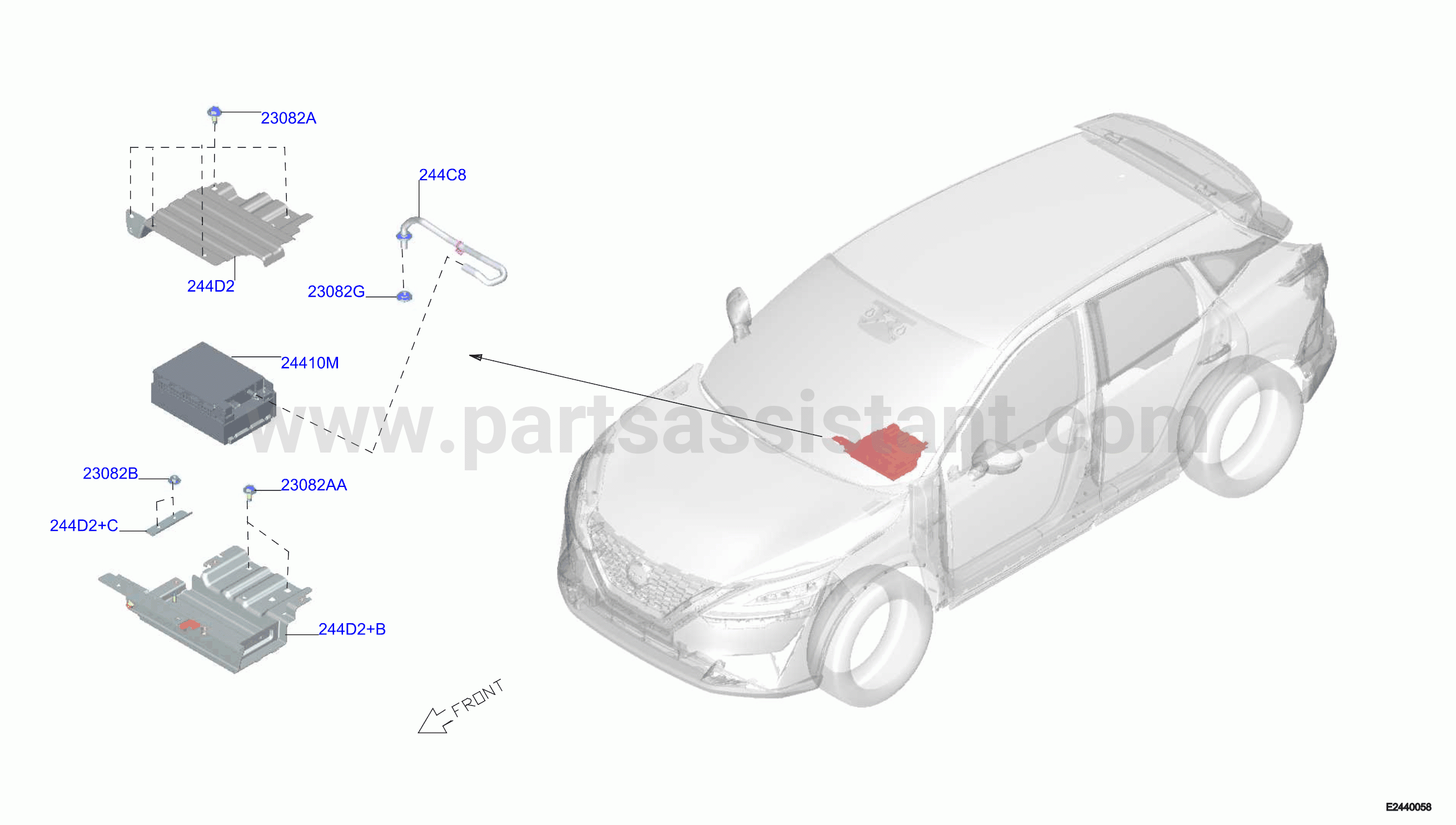 Battery Battery Mounting Li Bat Pg2