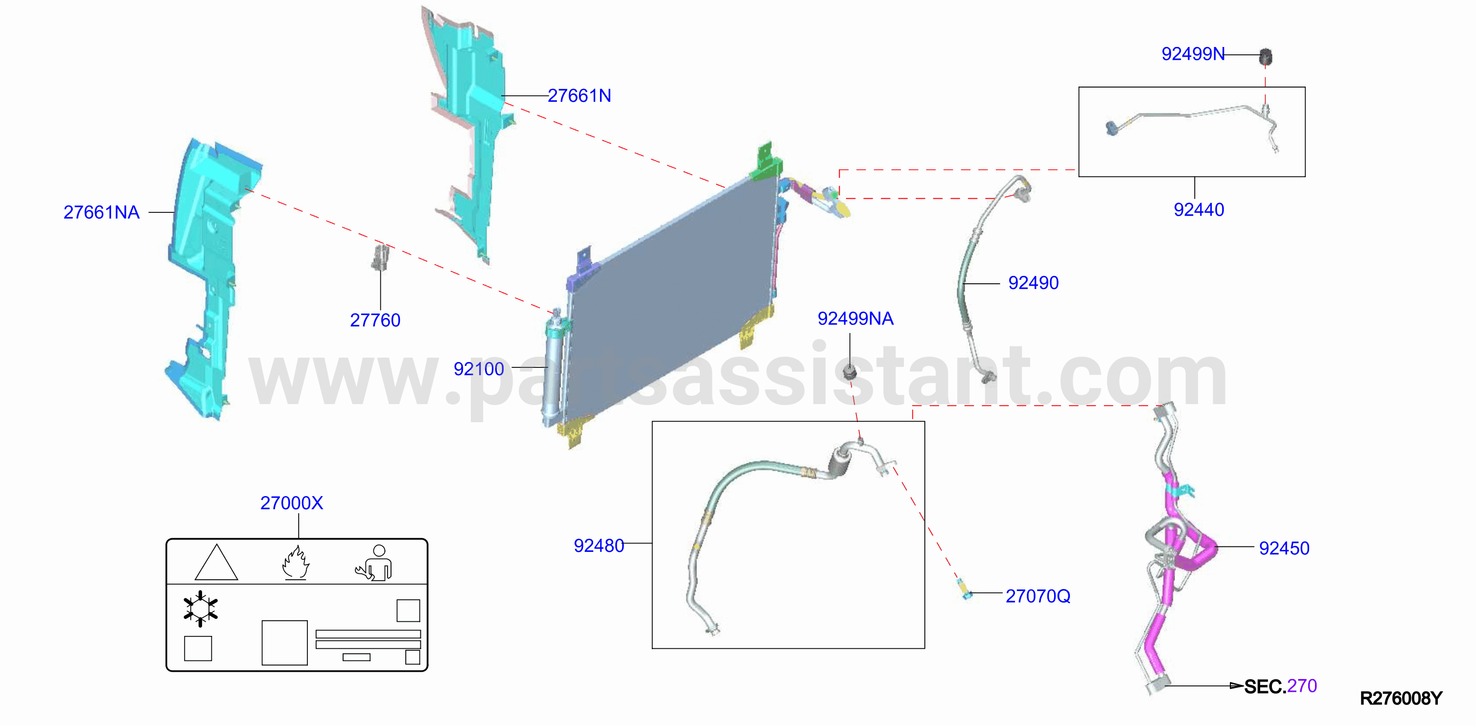 Condenser Liquid Tank Piping Liquid Tank And Piping