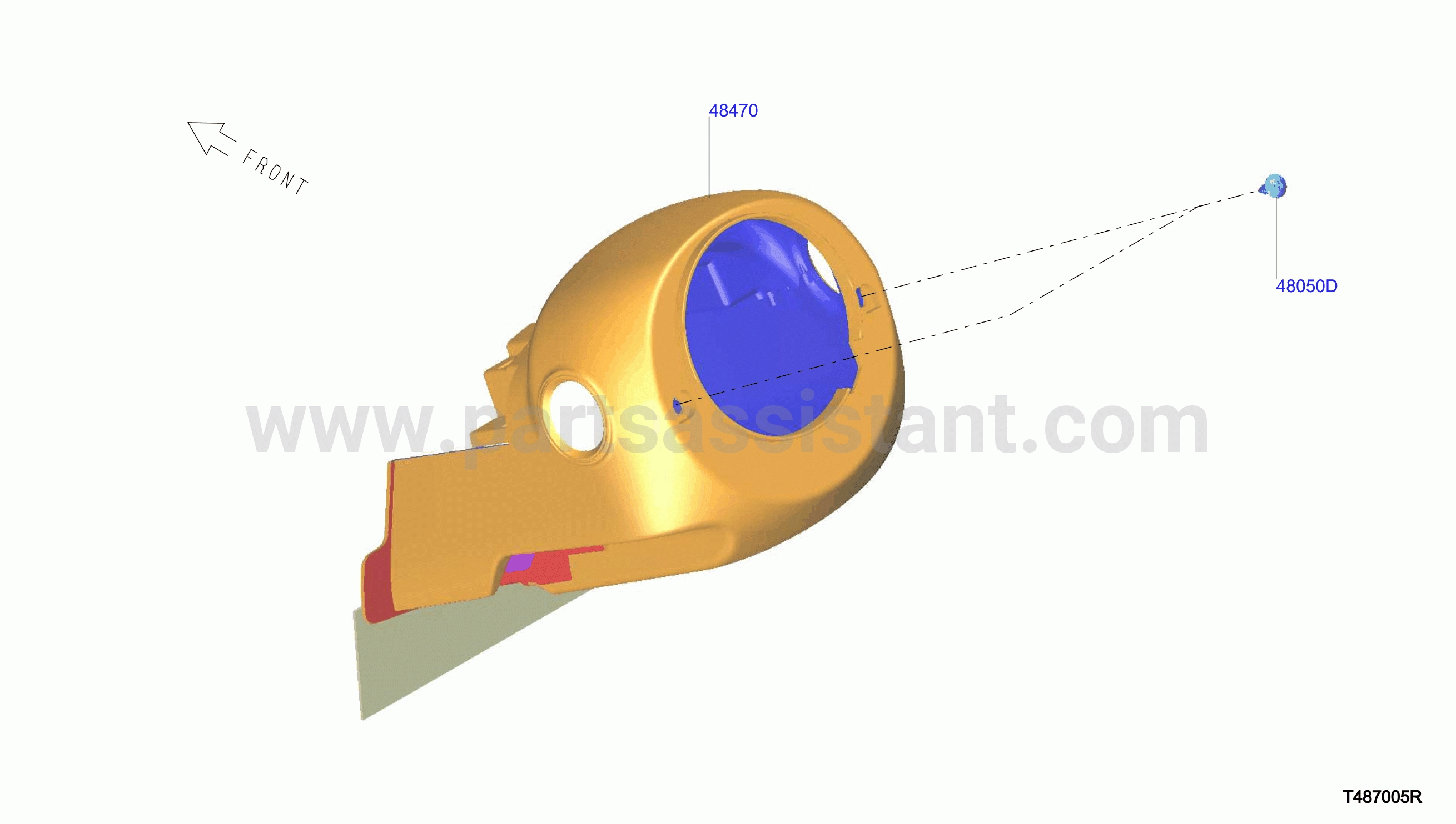 Steering Column Shell Cover