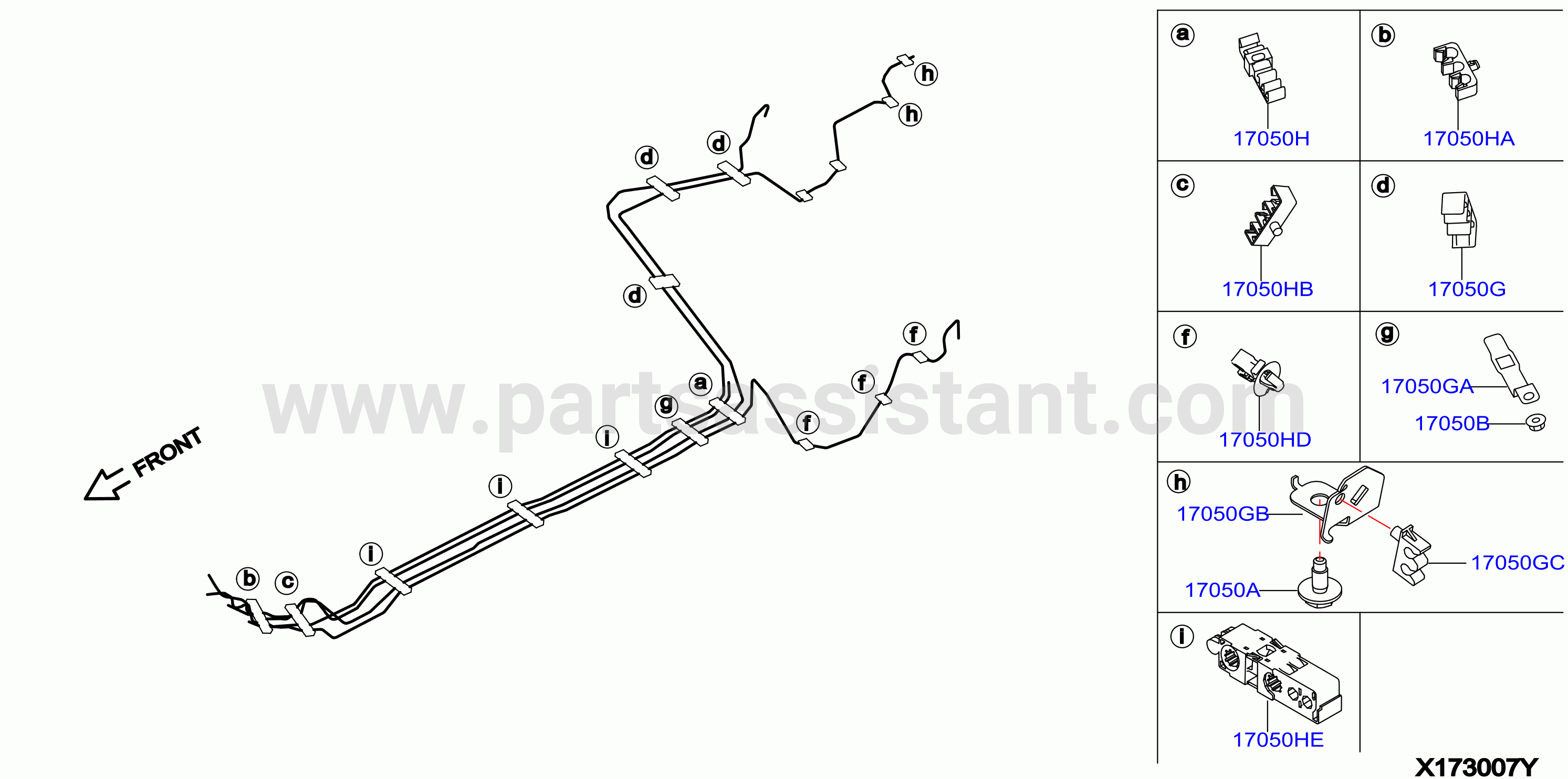 Fuel Piping Clamp Insulator