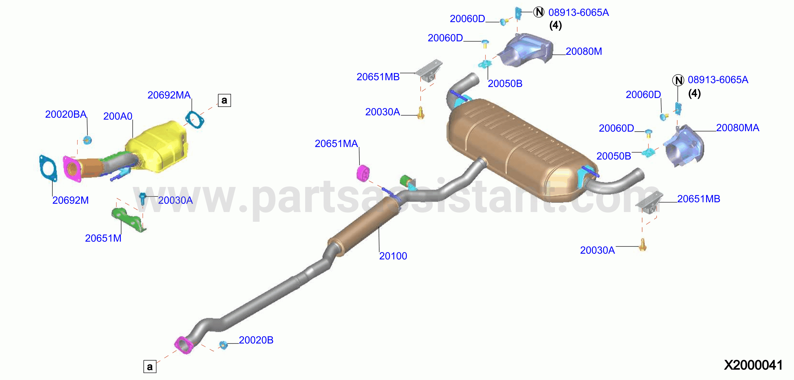Exhaust Tube Muffler
