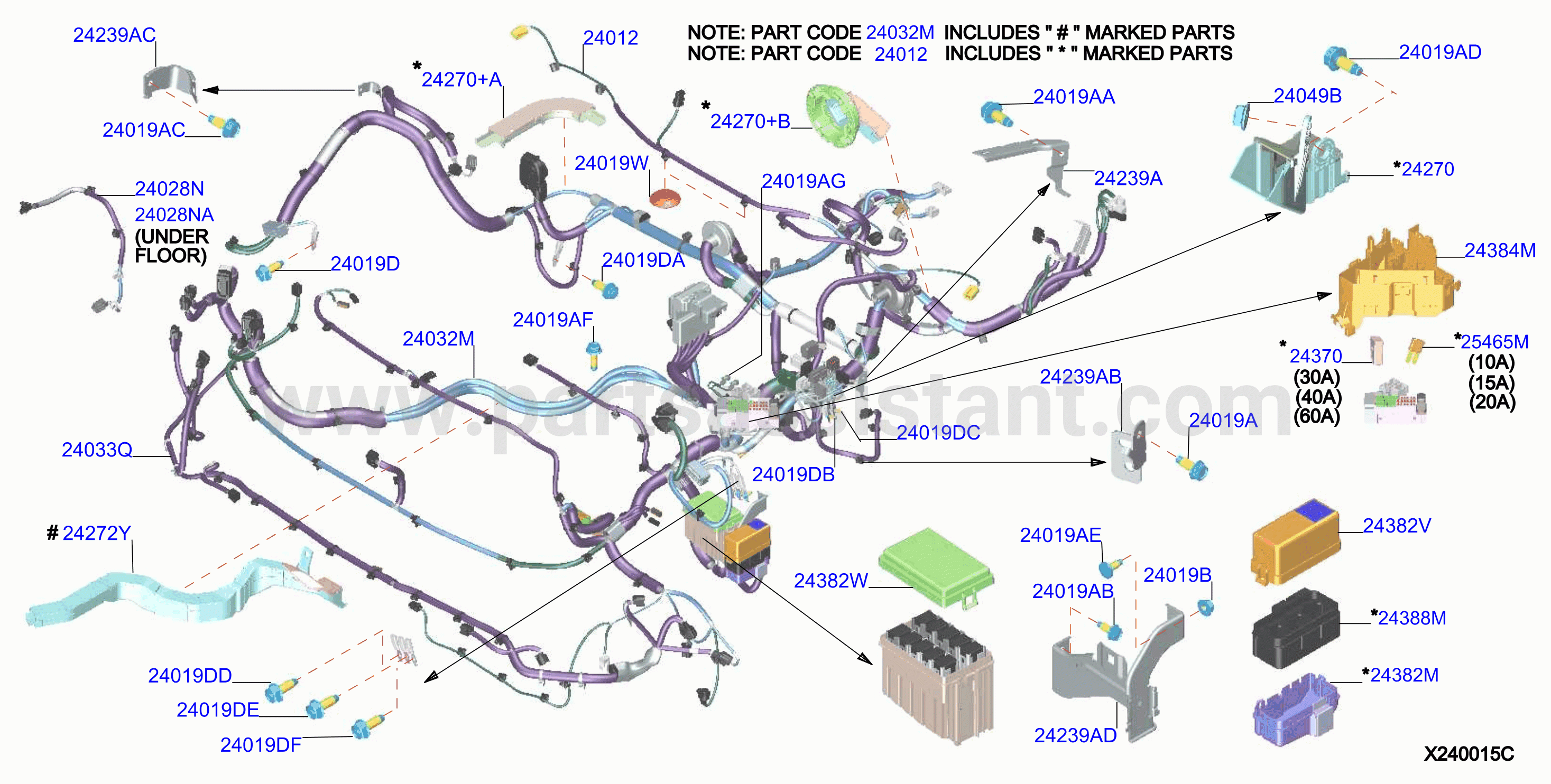 Wiring Engine Room